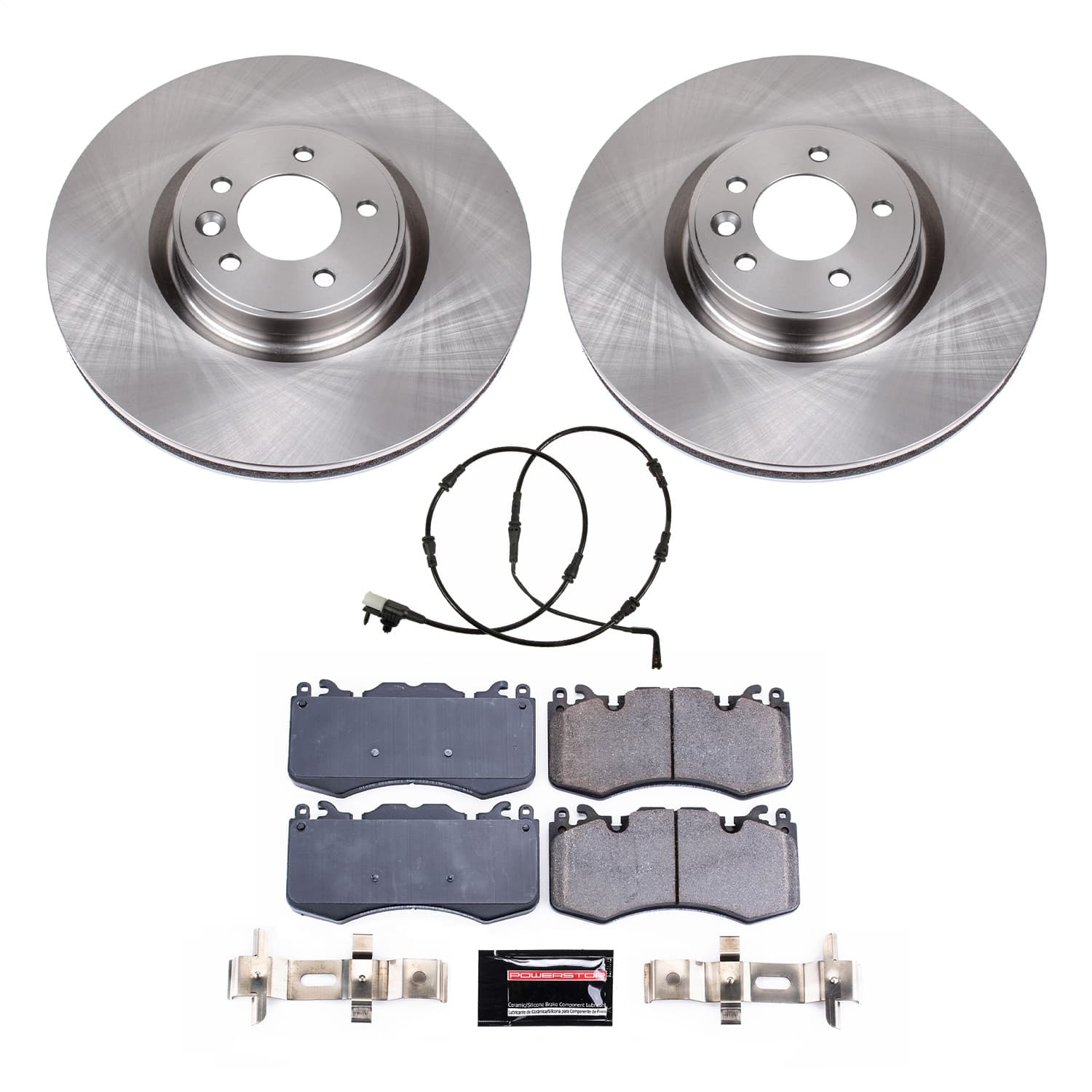 Power Stop - KOE8826 - Front - Disc Brake Pad and Rotor Kit image 1