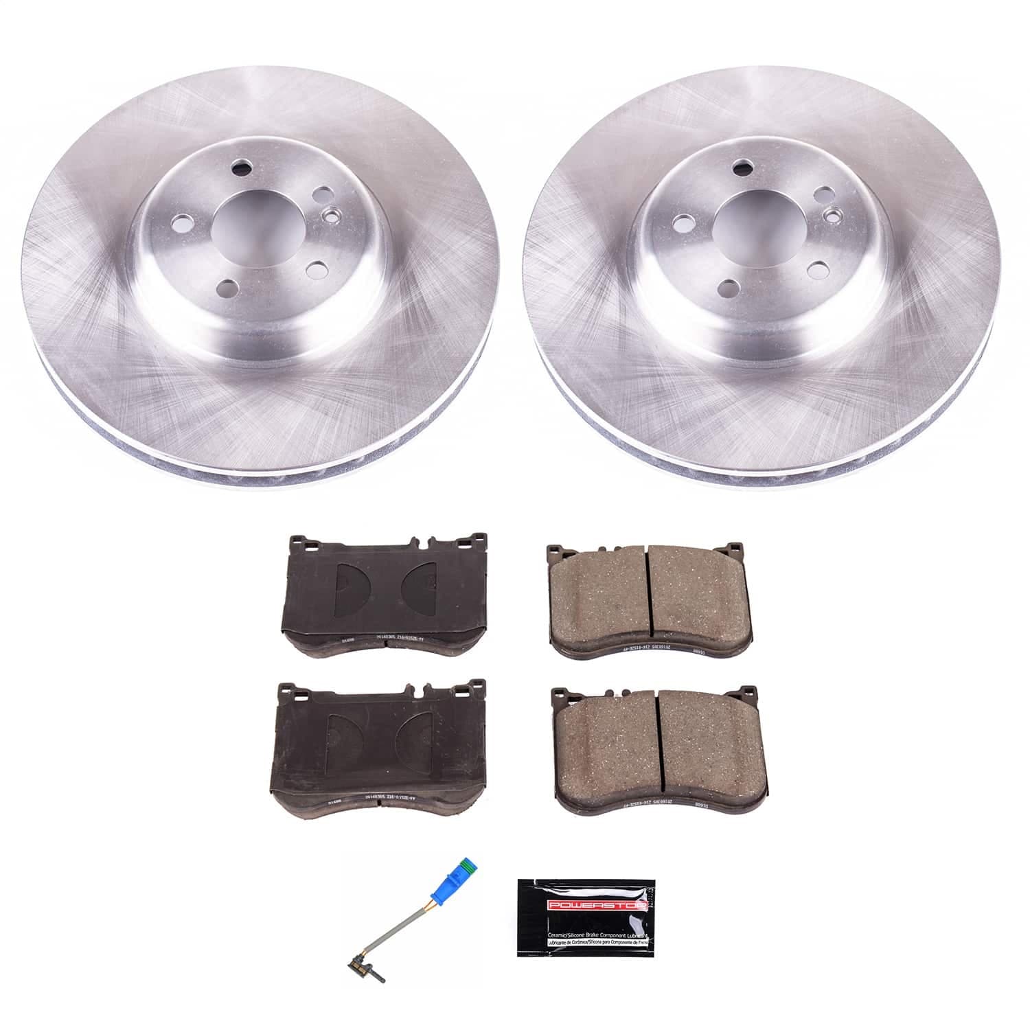 Power Stop - KOE9011 - Front - Disc Brake Pad and Rotor Kit image 1