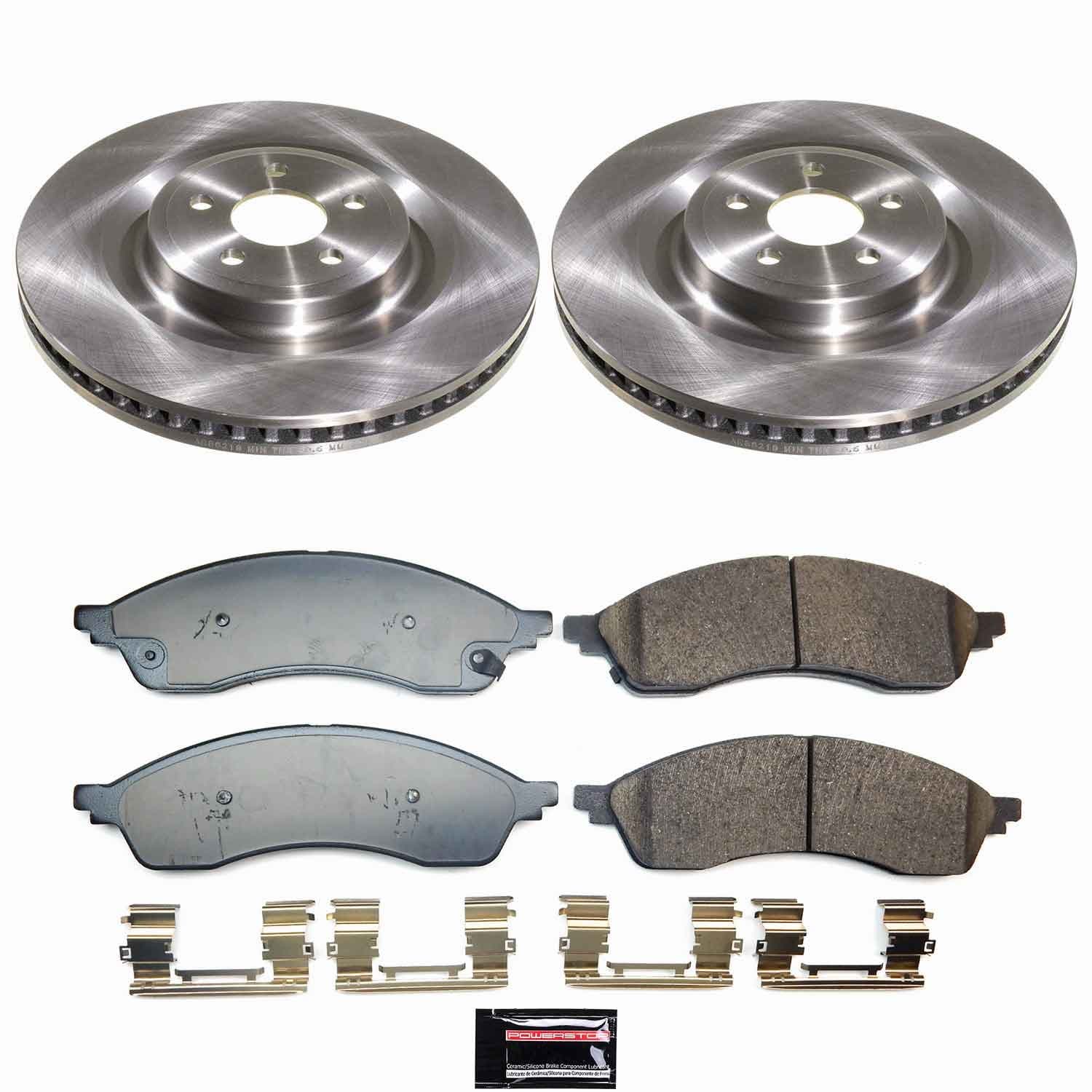 Power Stop - KOE9201 - Front - Disc Brake Caliper Set image 1