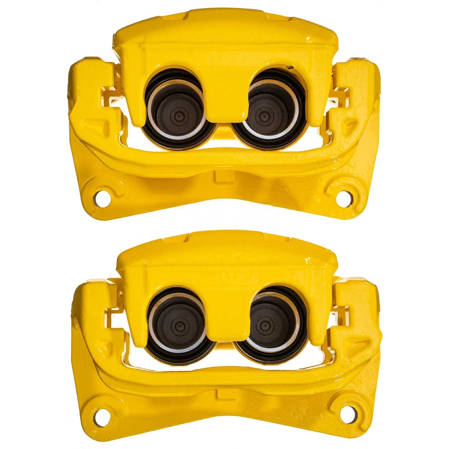 Power Stop - S7084YLW - Front - Disc Brake Caliper Set image 1