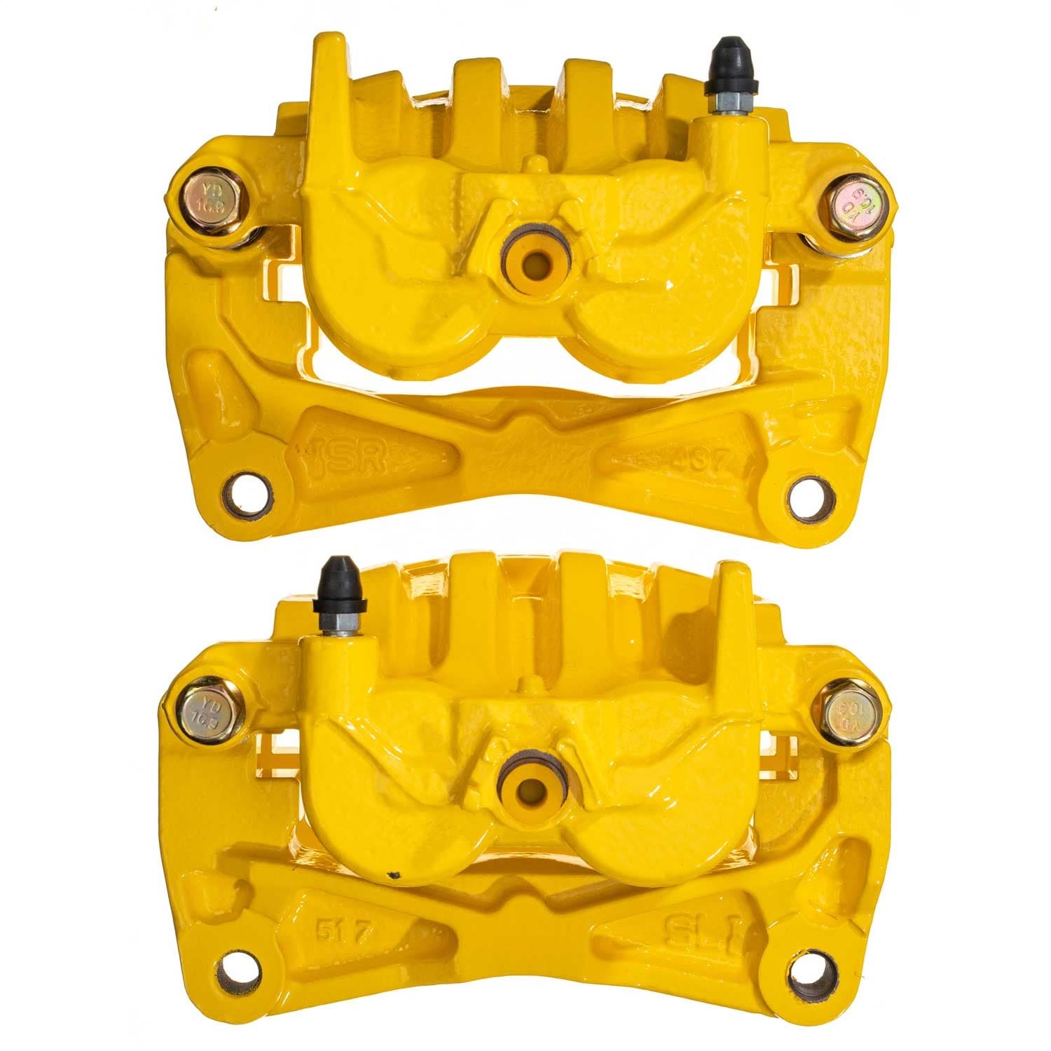 Power Stop - S7084YLW - Front - Disc Brake Caliper Set image 4