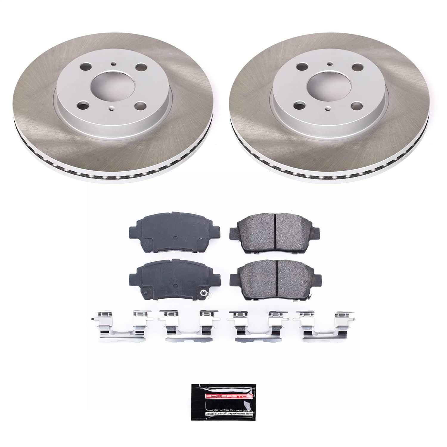 Power Stop - SC109 - Front - Disc Brake Pad and Rotor Kit image 1