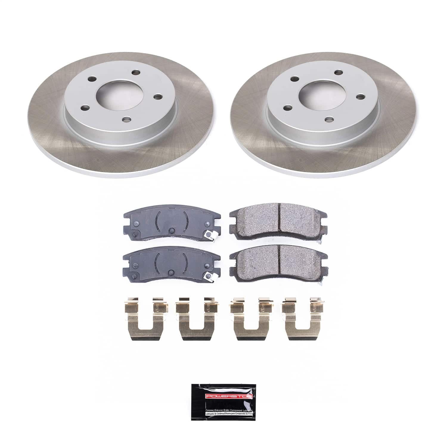 Power Stop - SC1526 - Rear - Disc Brake Pad and Rotor Kit image 1