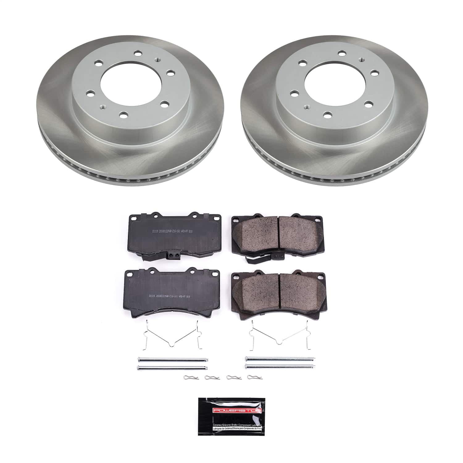 Power Stop - SC3035 - Front - Disc Brake Pad and Rotor Kit image 1