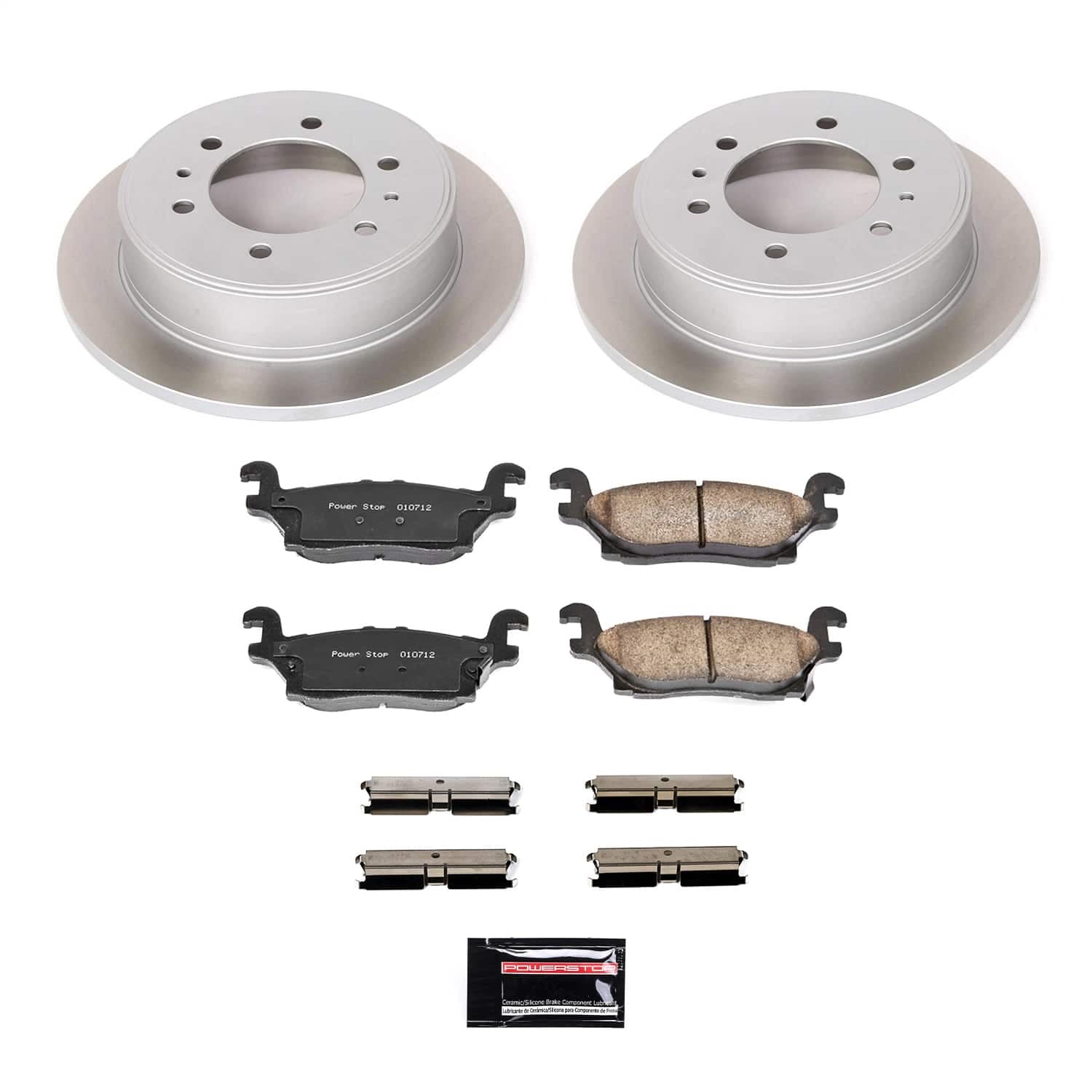 Power Stop - SC3067 - Rear - Disc Brake Pad and Rotor Kit image 1