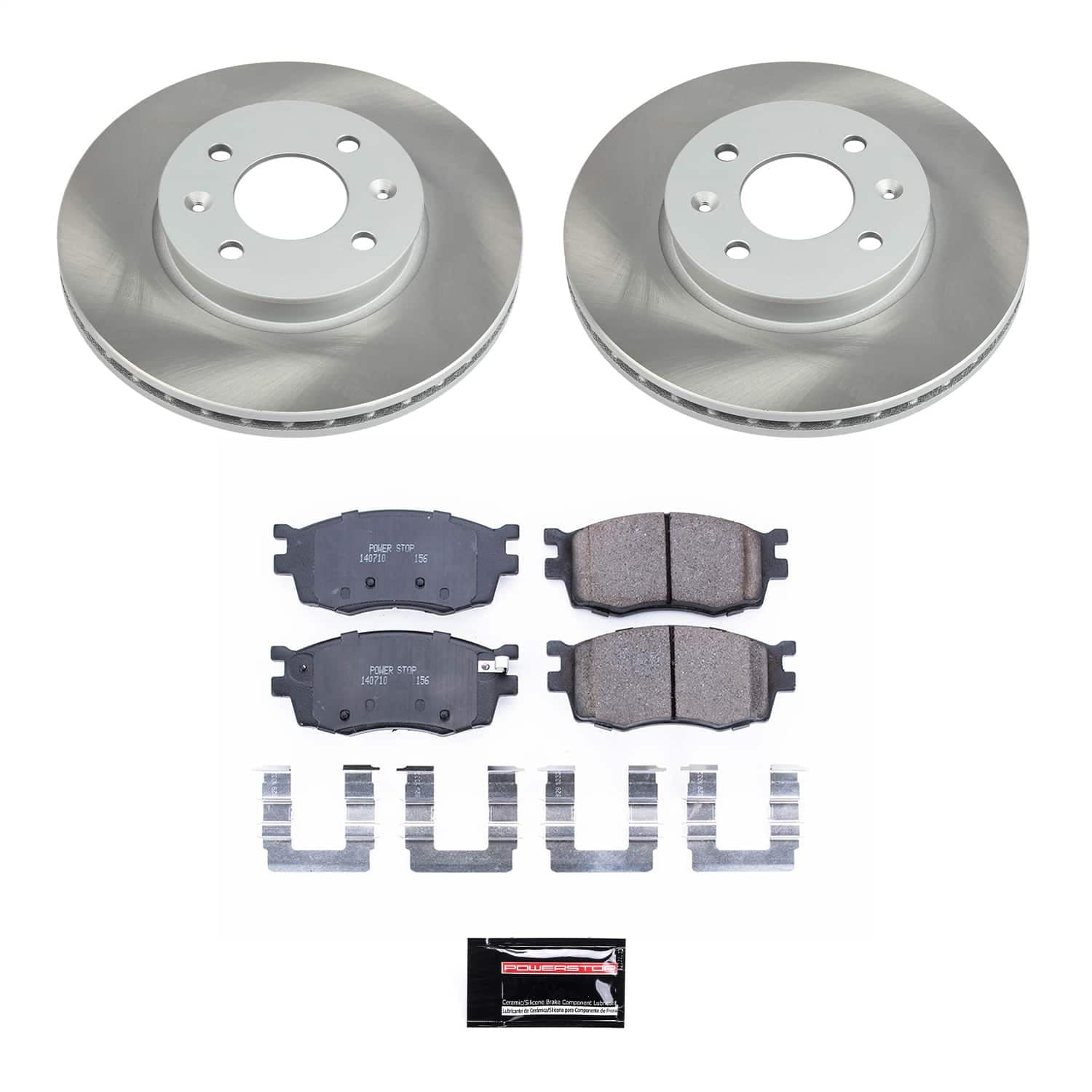 Power Stop - SC4652 - Front - Disc Brake Pad and Rotor Kit image 1