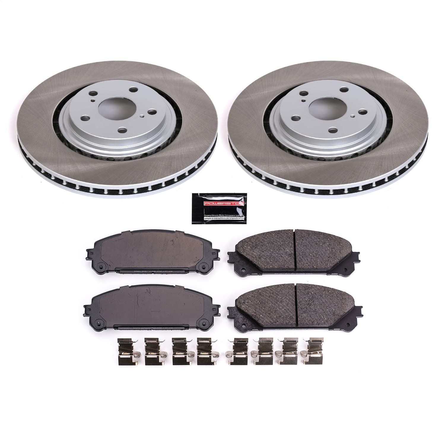 Power Stop - SC4713 - Front - Disc Brake Pad and Rotor Kit image 1