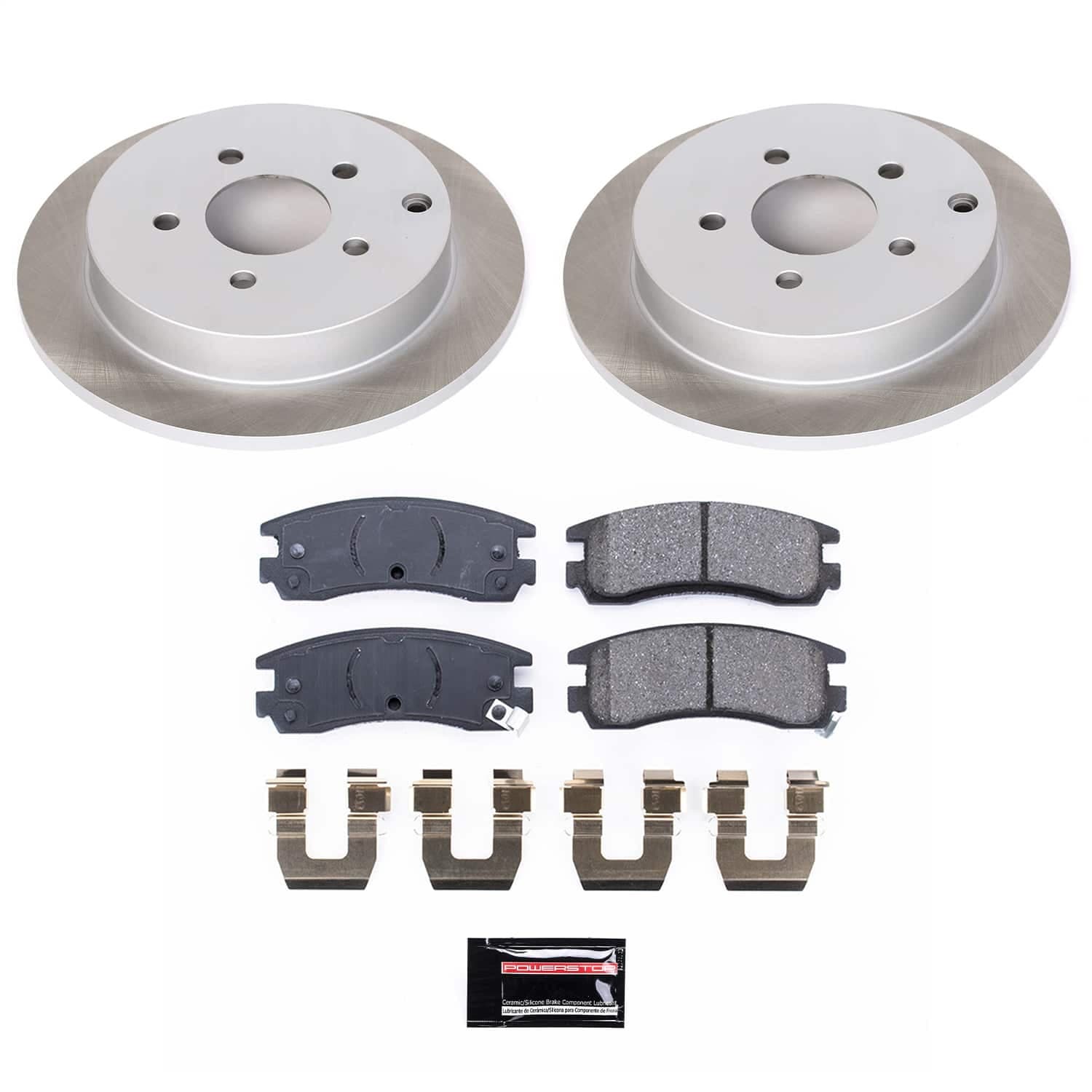 Power Stop - SC5135 - Rear - Disc Brake Pad and Rotor Kit image 1
