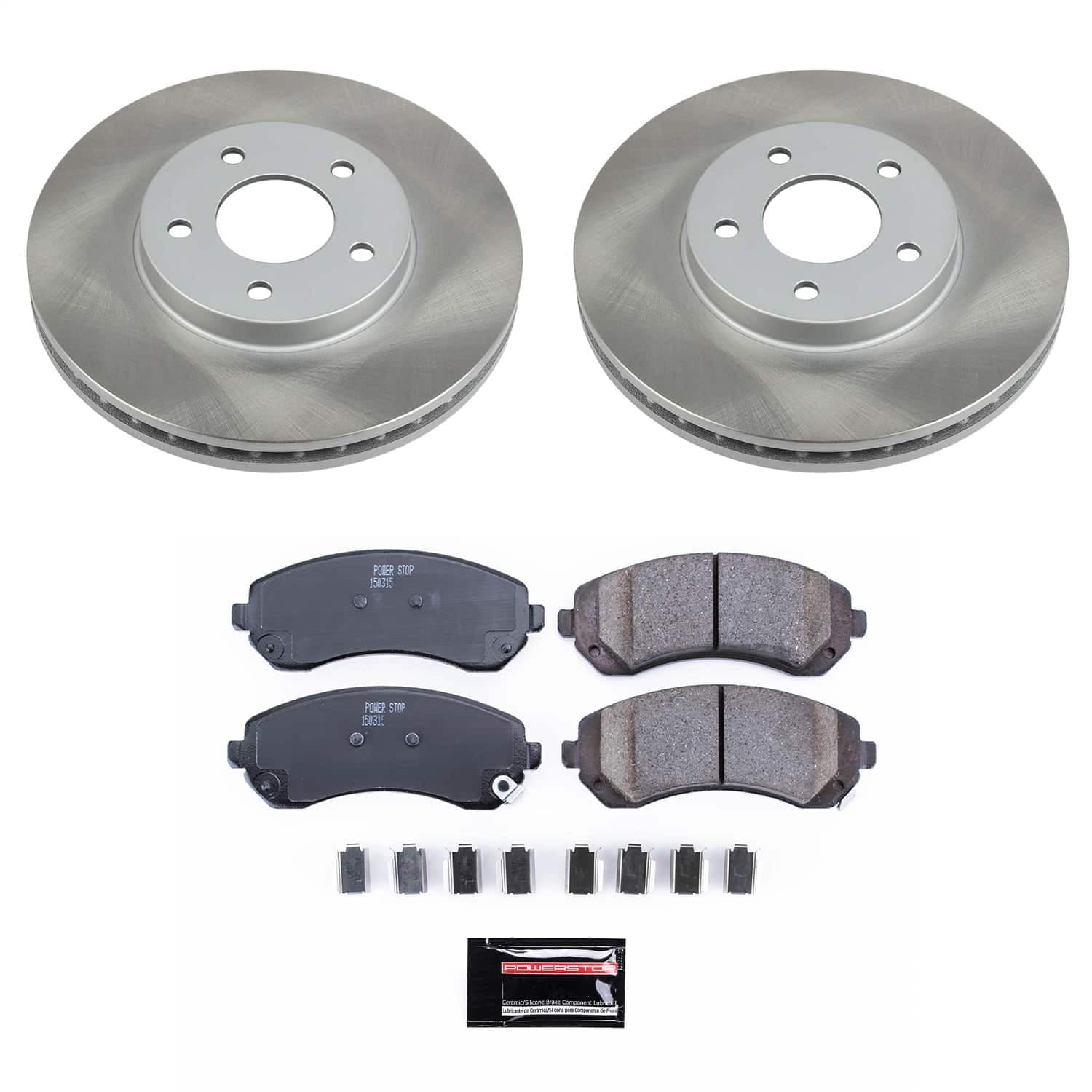 Power Stop - SC5234 - Front - Disc Brake Pad and Rotor Kit image 1