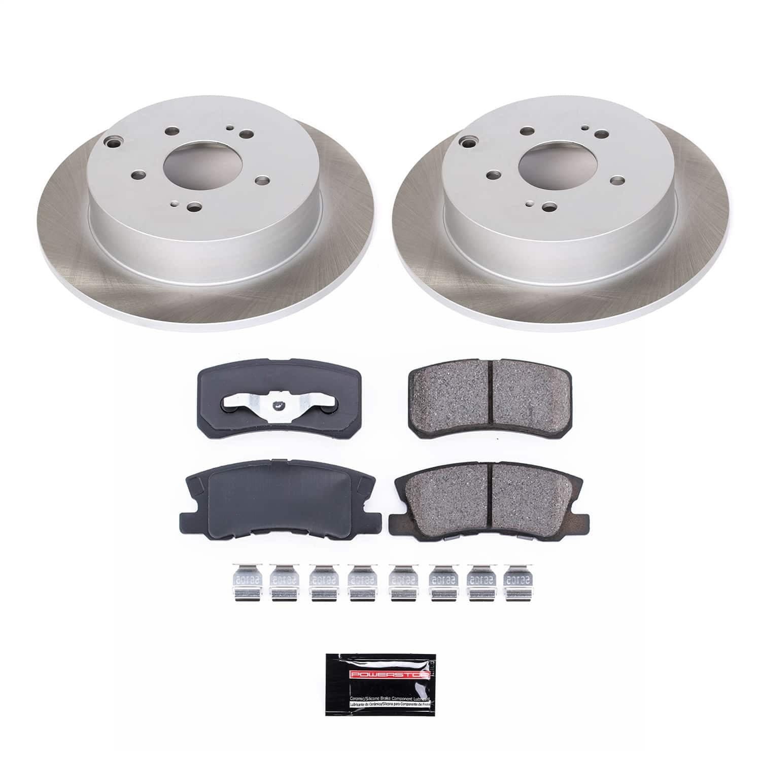 Power Stop - SC5260 - Rear - Disc Brake Pad and Rotor Kit image 1
