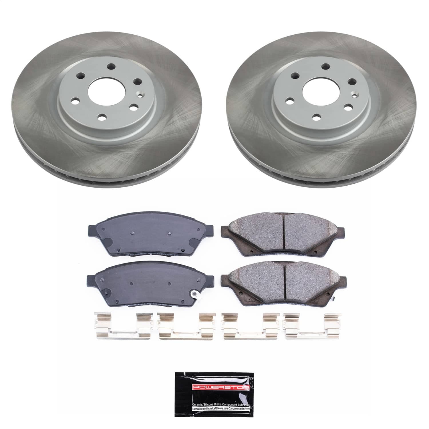 Power Stop - SC5545 - Front - Disc Brake Pad and Rotor Kit image 1