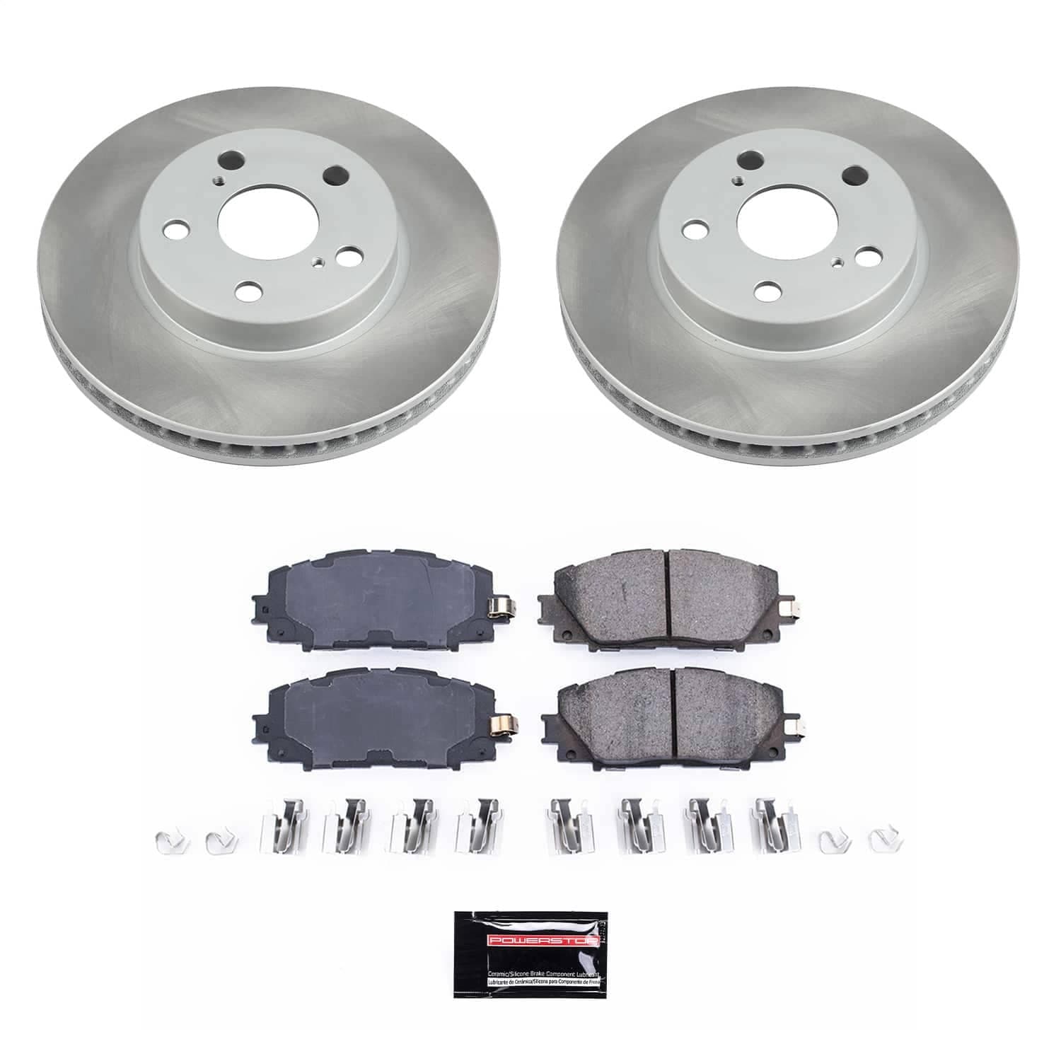 Power Stop - SC5870 - Front - Disc Brake Pad and Rotor Kit image 1