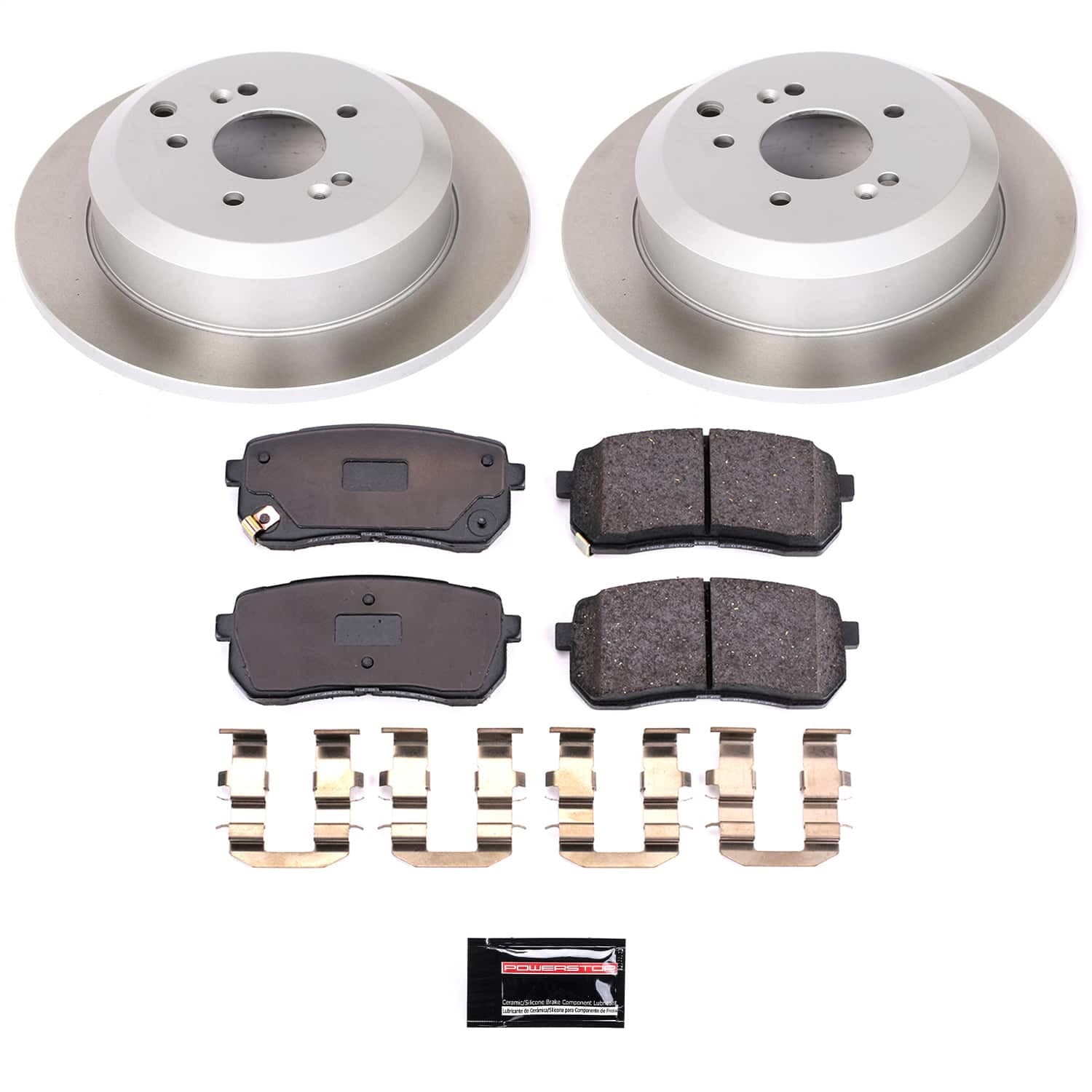 Power Stop - SC5920 - Rear - Disc Brake Pad and Rotor Kit image 1