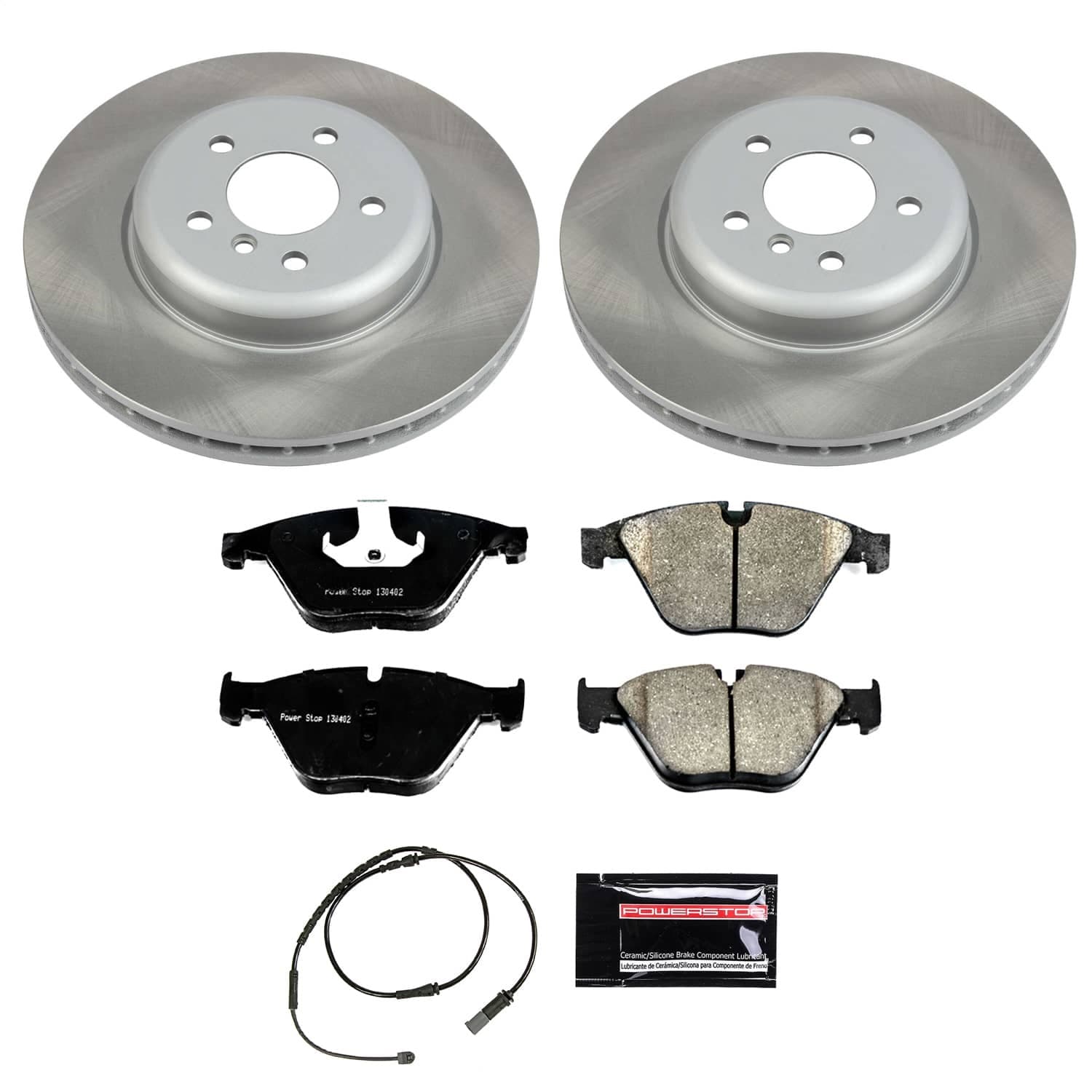 Power Stop - SC6020 - Front - Disc Brake Pad and Rotor Kit image 1