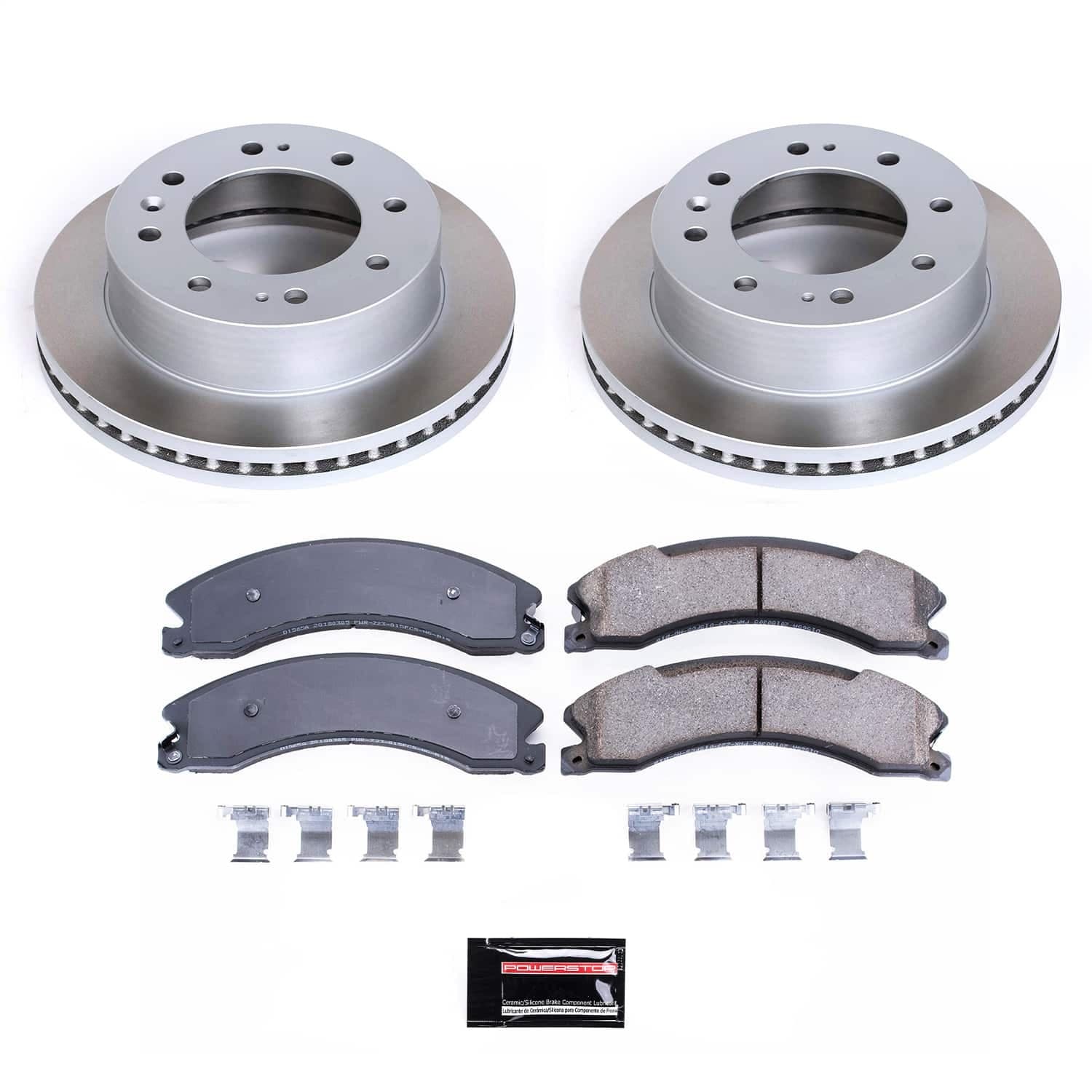 Power Stop - SC6258 - Front - Disc Brake Pad and Rotor Kit image 1