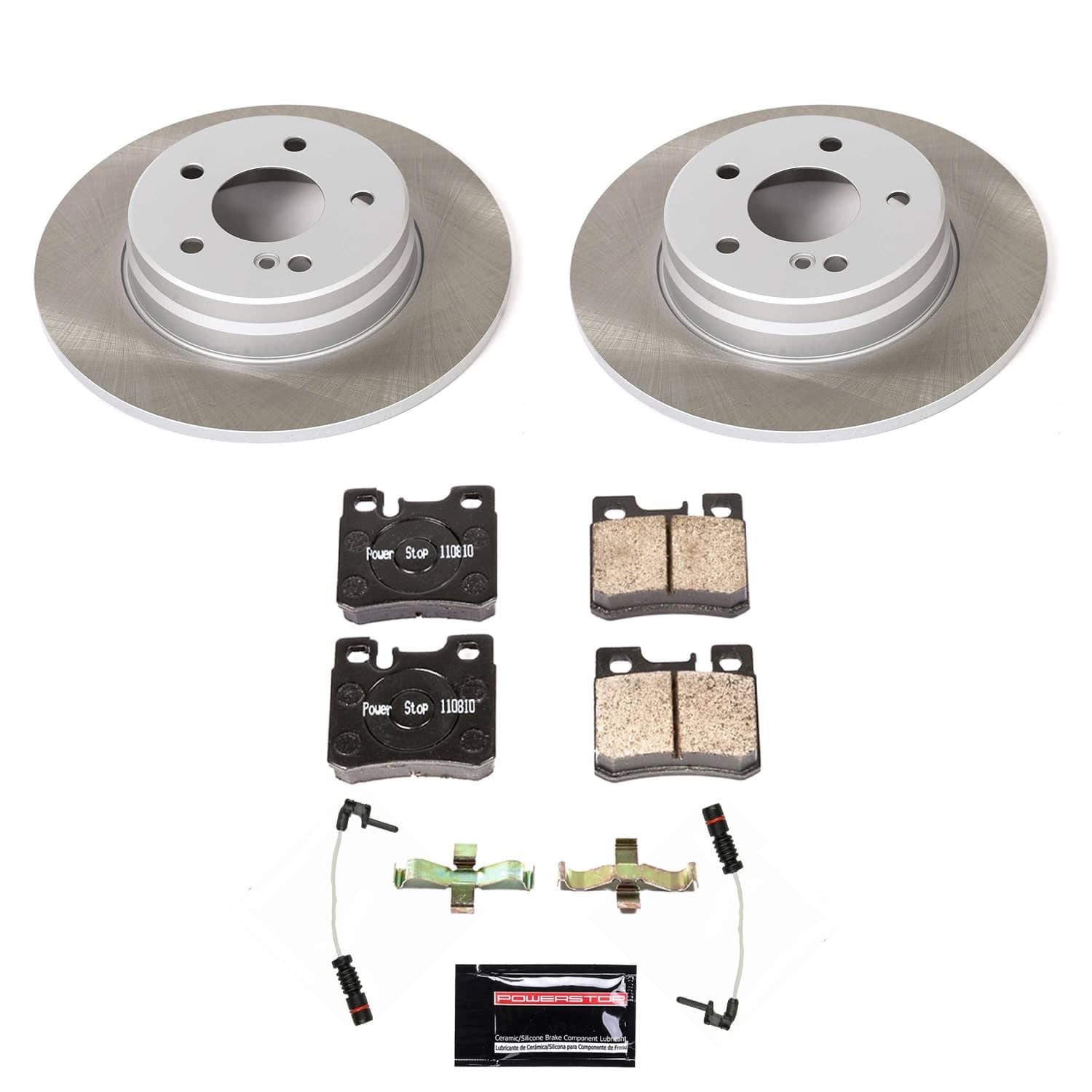 Power Stop - SC6340 - Rear - Disc Brake Pad and Rotor Kit image 1