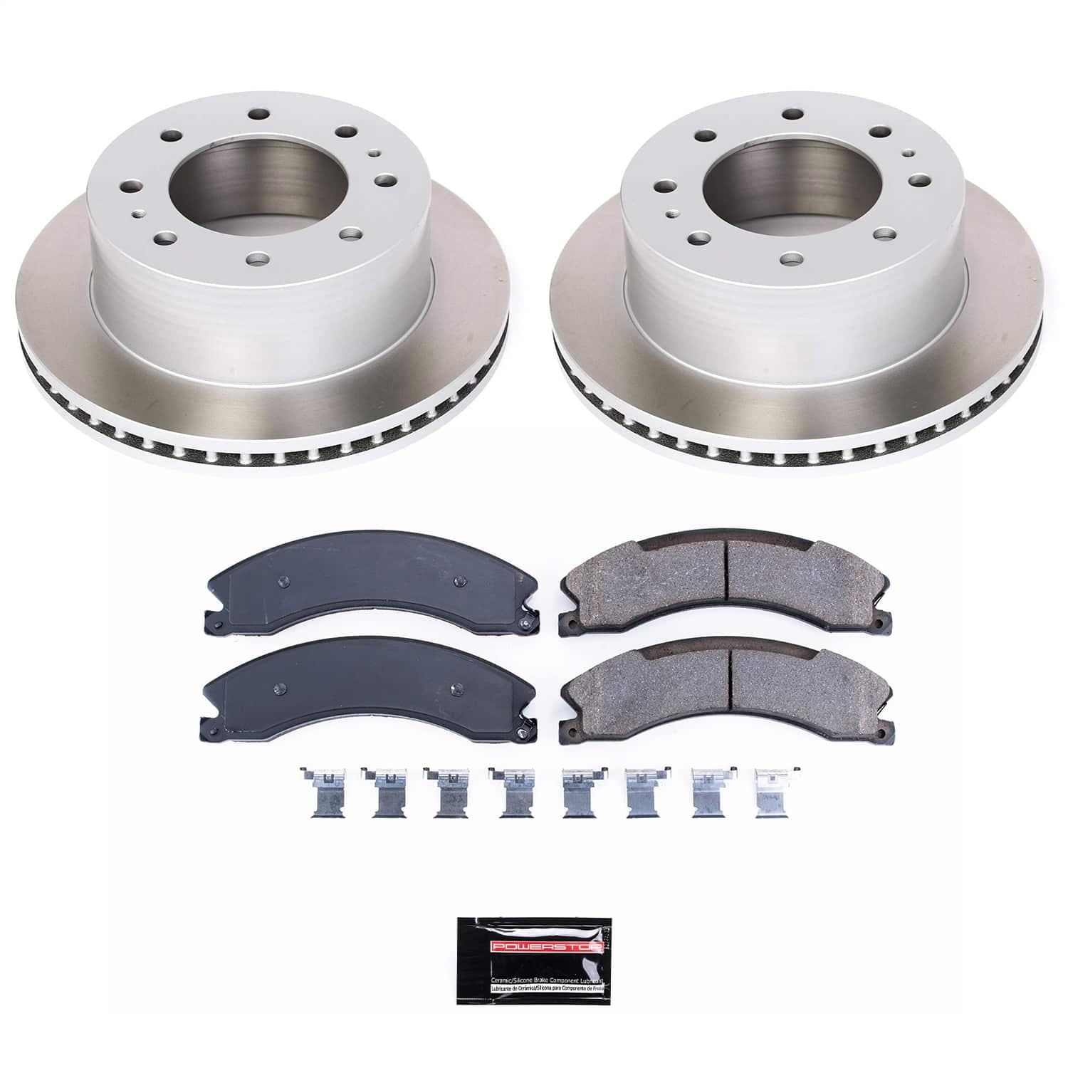 Power Stop - SC6993 - Rear - Disc Brake Pad and Rotor Kit image 1