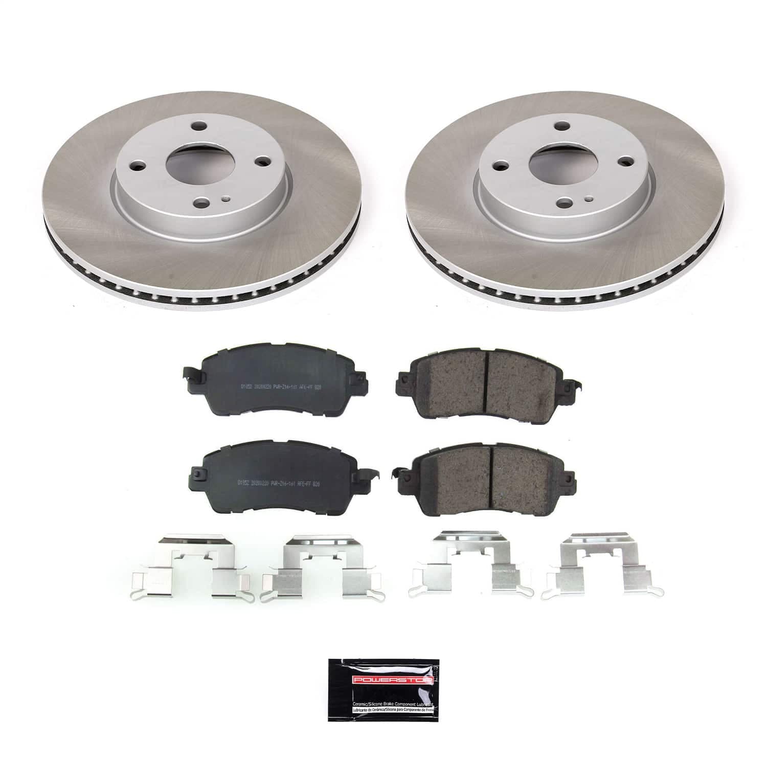 Power Stop - SC7700 - Front - Disc Brake Pad and Rotor Kit image 1