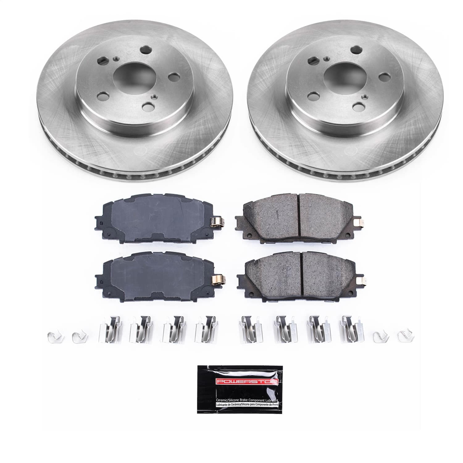 Power Stop - SC7701 - Front - Disc Brake Pad and Rotor Kit image 1