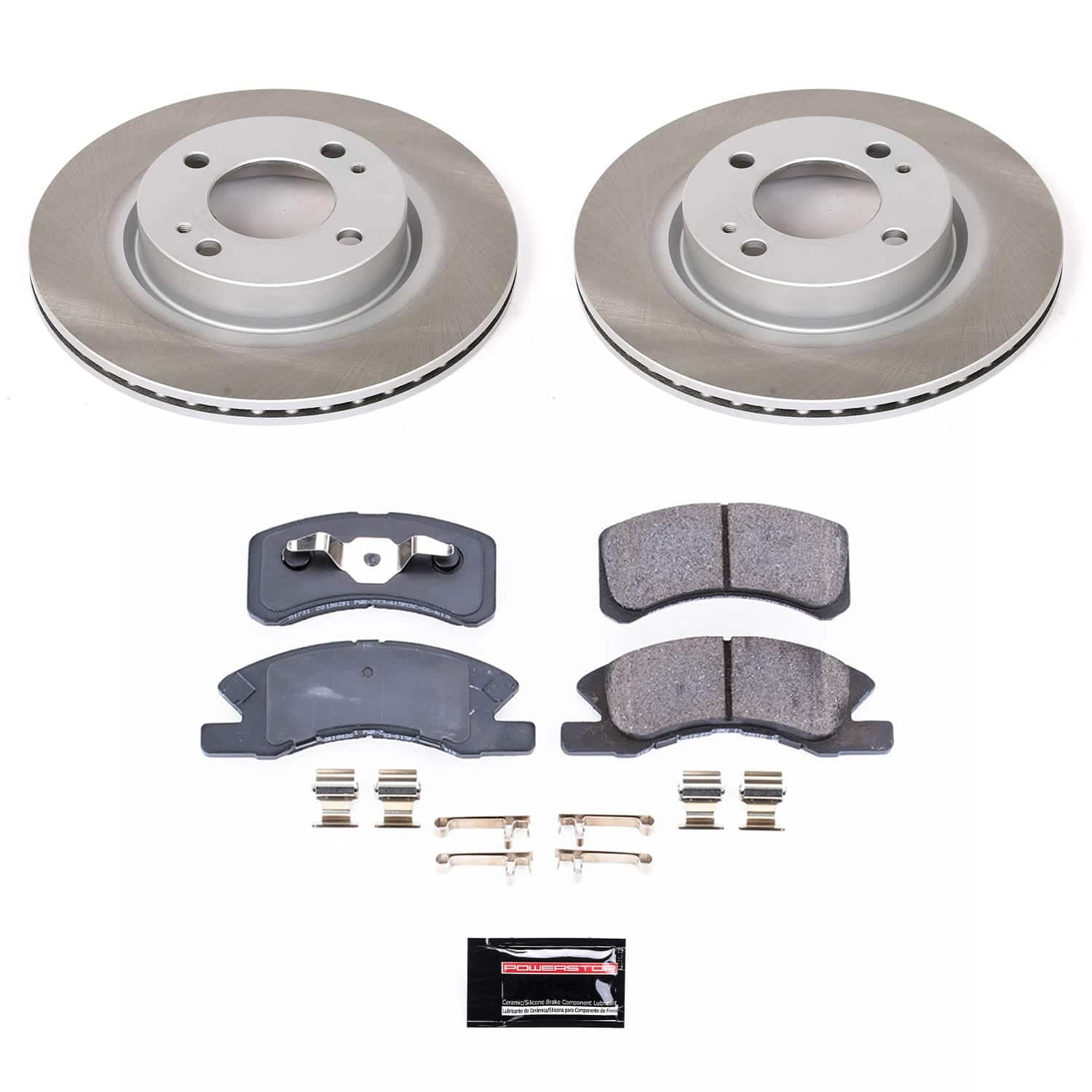Power Stop - SC7894 - Front - Disc Brake Pad and Rotor Kit image 1
