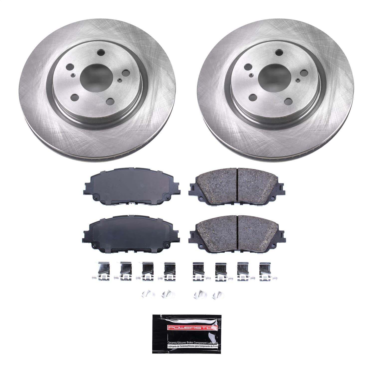 Power Stop - SC7895 - Front - Disc Brake Pad and Rotor Kit image 1