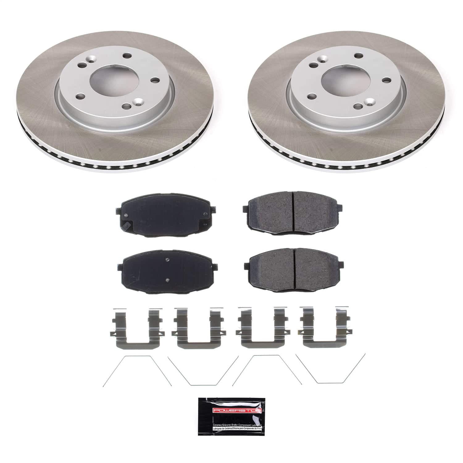 Power Stop - SC8007 - Front - Disc Brake Caliper Set image 1
