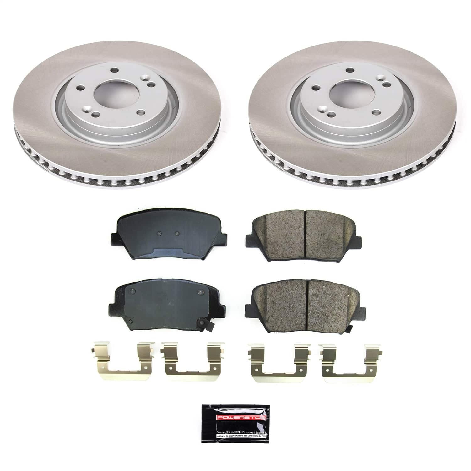 Power Stop - SC8271 - Front - Disc Brake Pad and Rotor Kit image 1