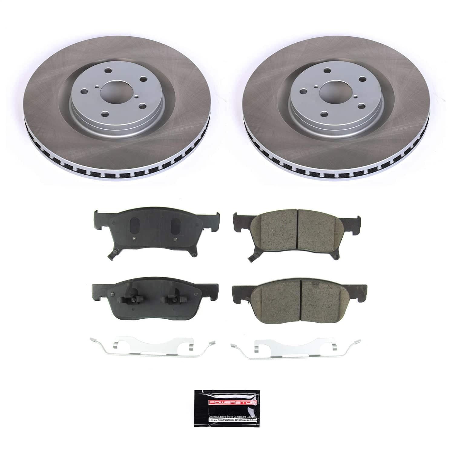 Power Stop - SC8479 - Front - Disc Brake Pad and Rotor Kit image 1