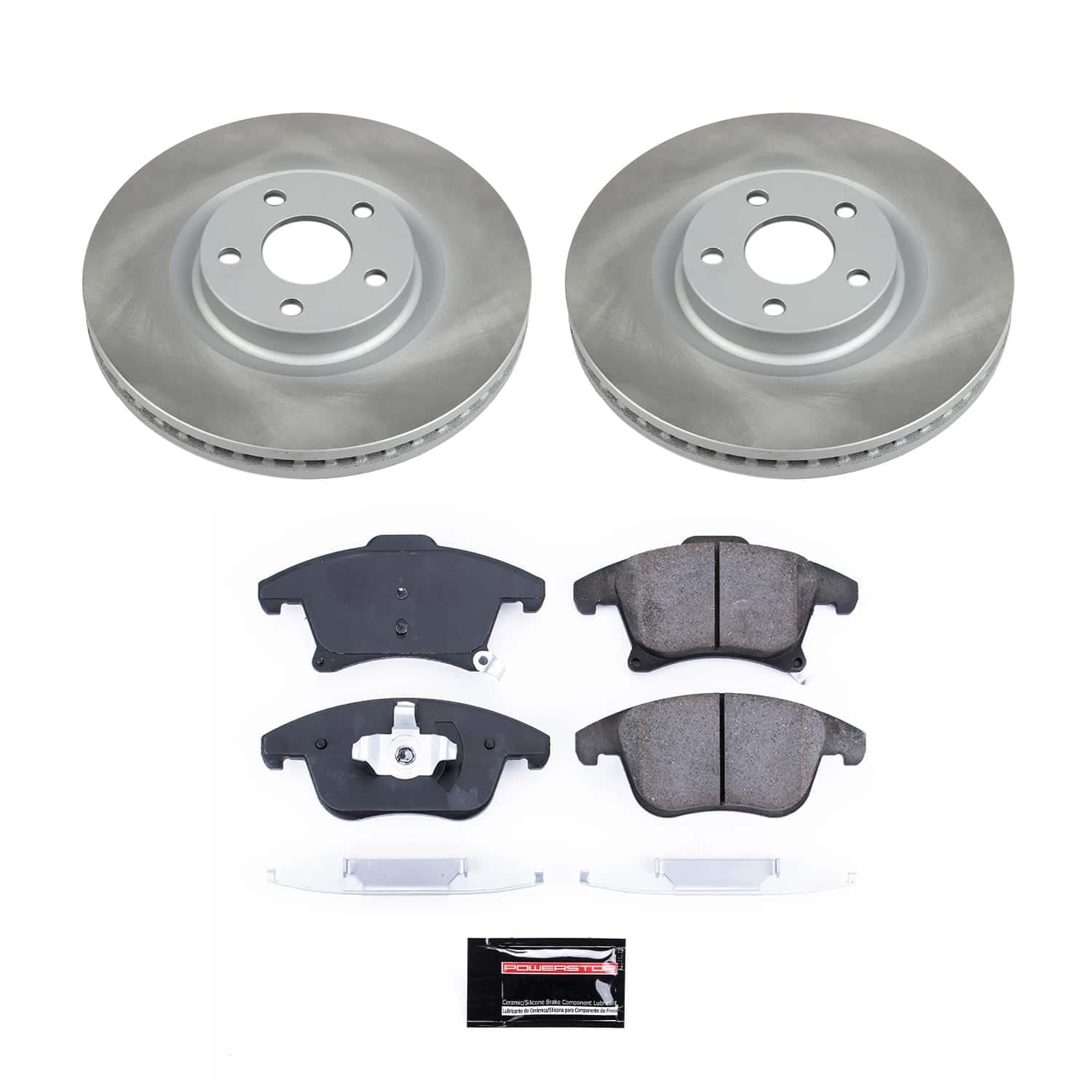 Power Stop - SC8540 - Front - Disc Brake Pad and Rotor Kit image 1