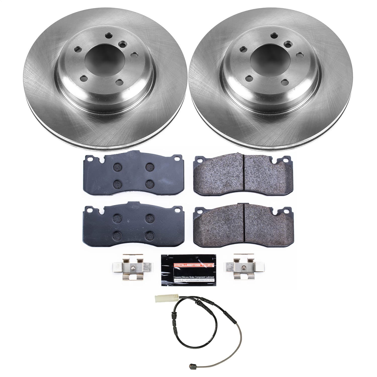 Power Stop - TDSK6004 - Front - Disc Brake Pad and Rotor Kit image 1