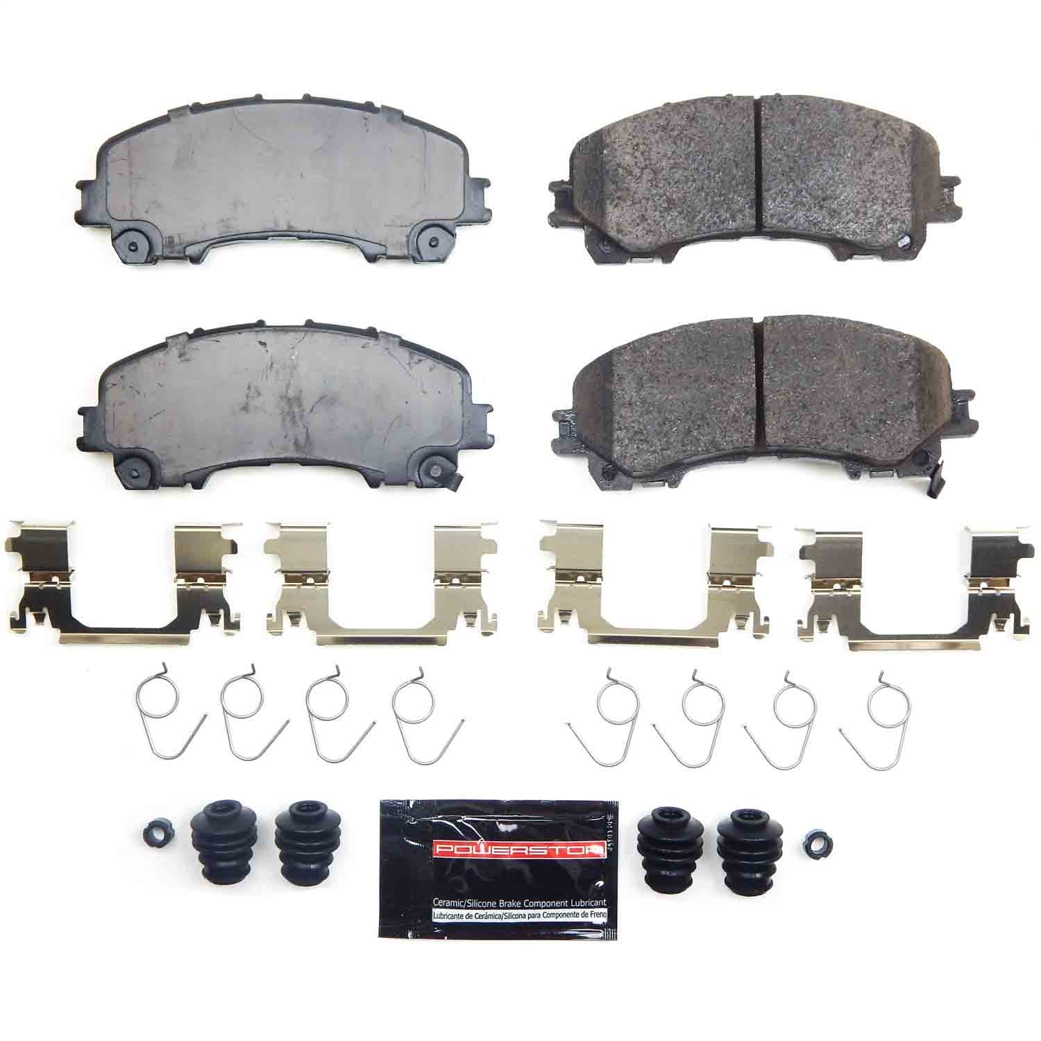 Power Stop - Z23-1736B - Front - Disc Brake Pad and Rotor Kit image 1