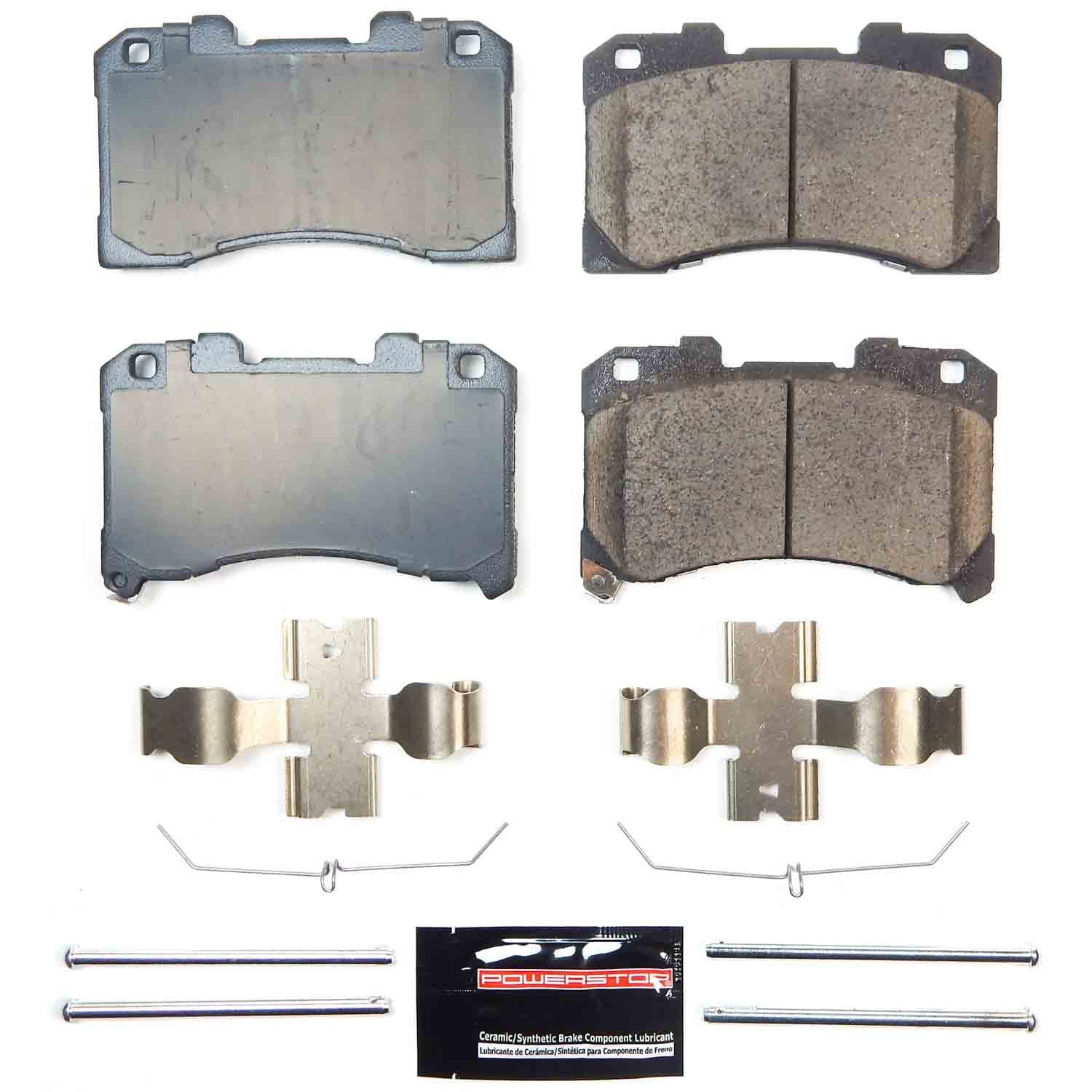 Power Stop - Z23-2450 - Front - Disc Brake Pad and Rotor Kit image 1