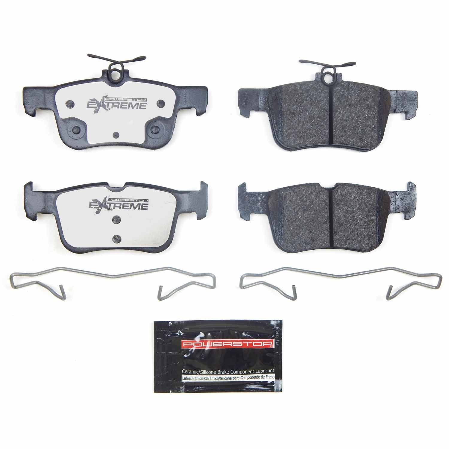 Power Stop - Z36-1833 - Rear - Disc Brake Pad and Rotor Kit image 1