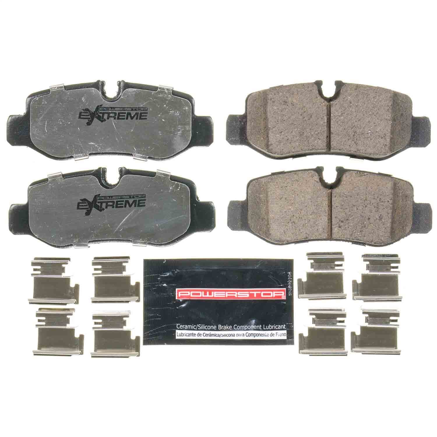 Power Stop - Z36-1893 - Rear - Disc Brake Pad and Rotor Kit image 1