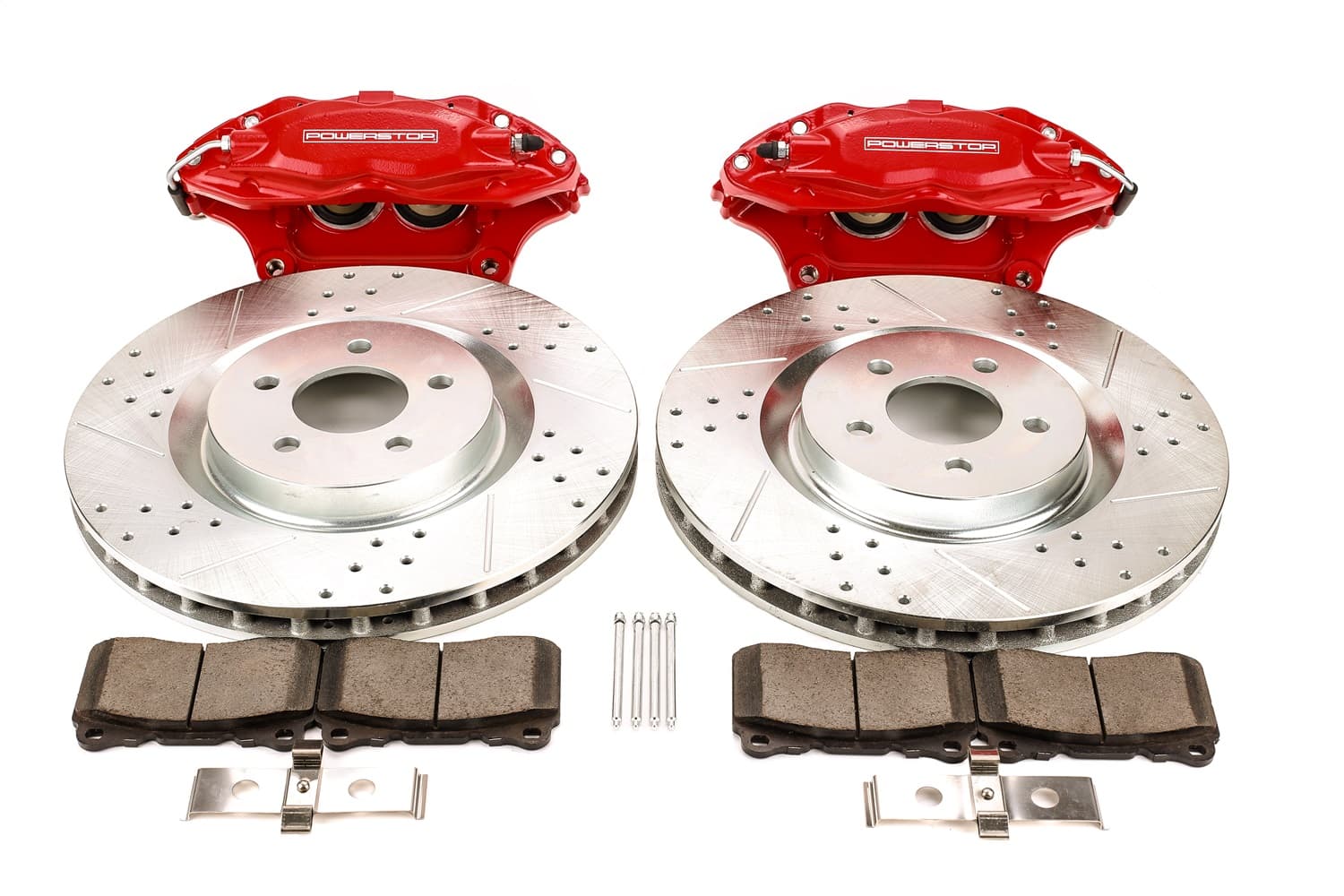 Power Stop - BBK-MUST-001R - Disc Brake Upgrade Kit image 1
