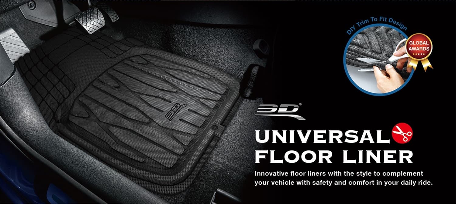 3D MAXpider - 2099L-09-FR4 - Front and Rear - Floor Mat Set image 2