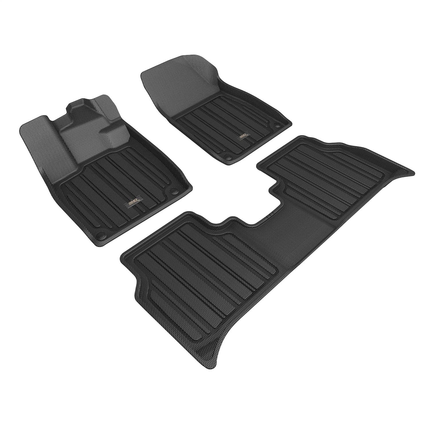 3D MAXpider - E1VW11901809 - Front and Rear - Floor Mat Set image 1