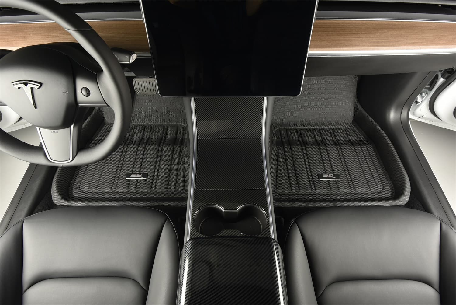 3D MAXpider - E1VV04501809 - Front and Rear - Floor Mat Set image 2