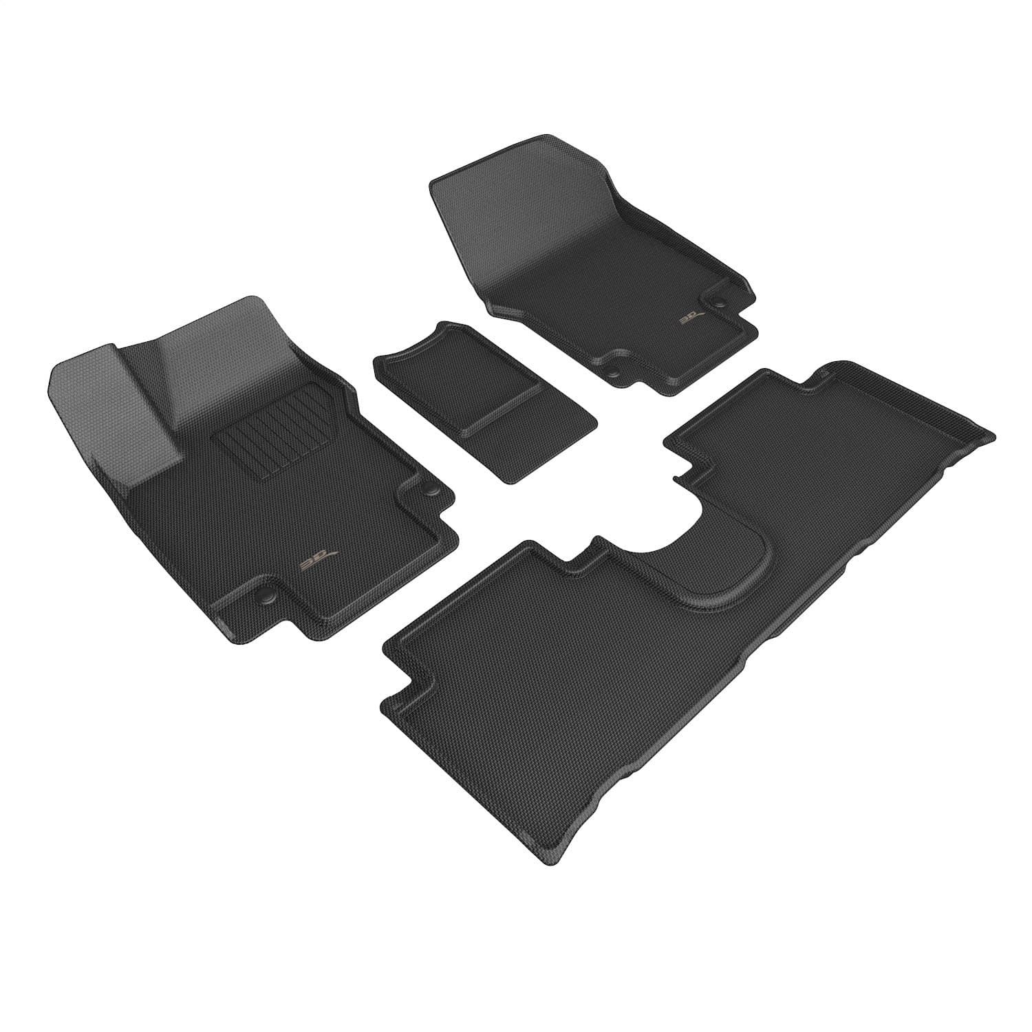 3D MAXpider - L1HY12301509 - Front and Rear - Floor Mat Set image 1