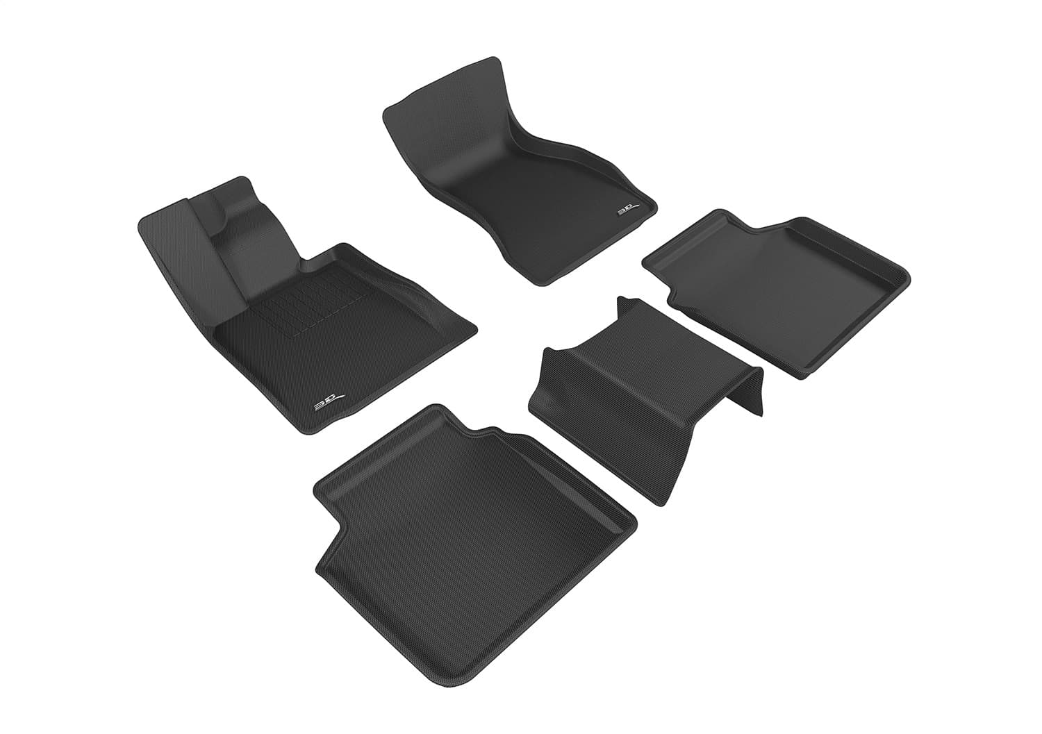 3D MAXpider - L1BM07601509 - Front and Rear - Floor Mat Set image 1