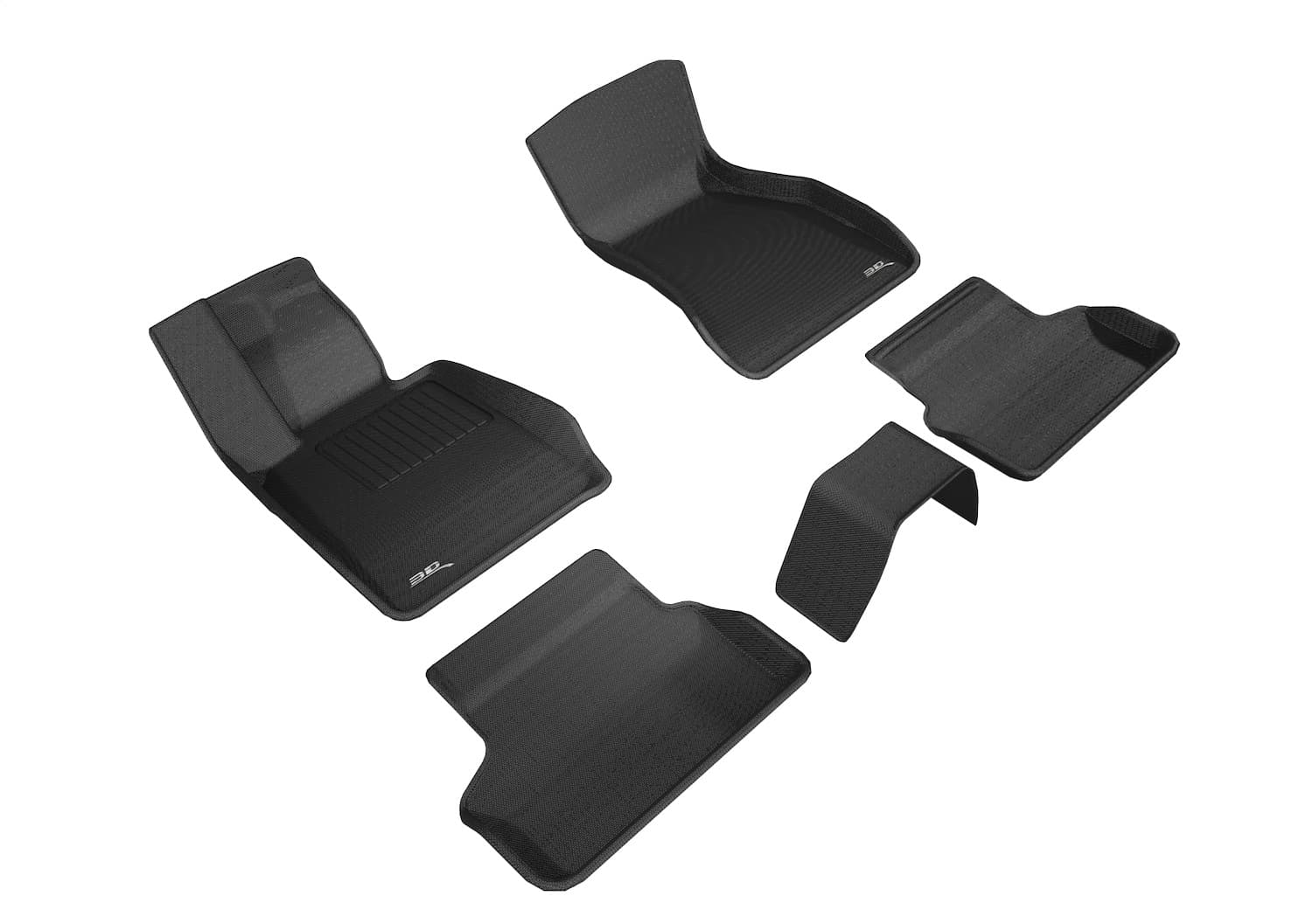 3D MAXpider - L1BM08401509 - Front and Rear - Floor Mat Set image 1