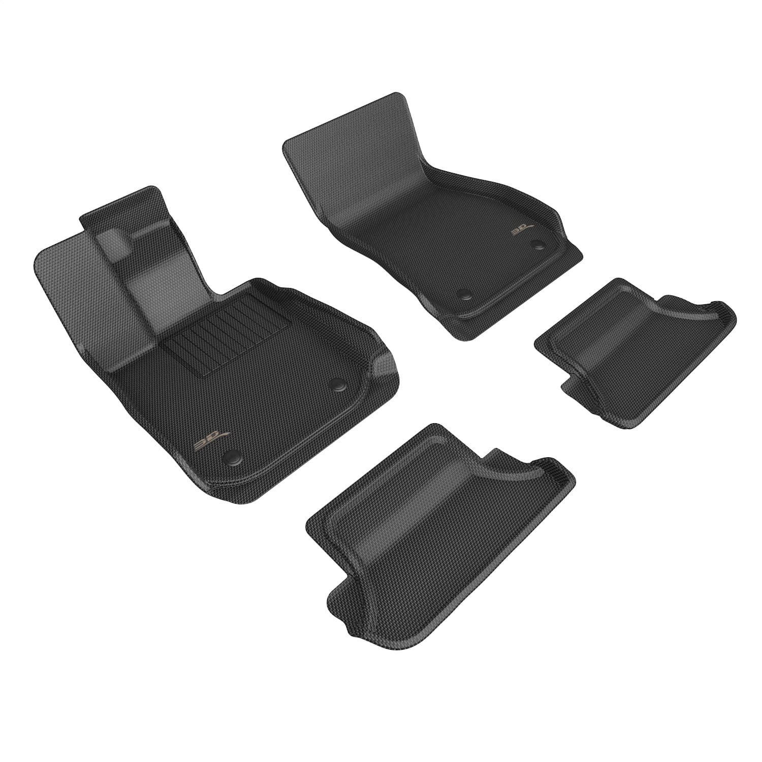 3D MAXpider - L1BM11001509 - Front and Rear - Floor Mat Set image 1