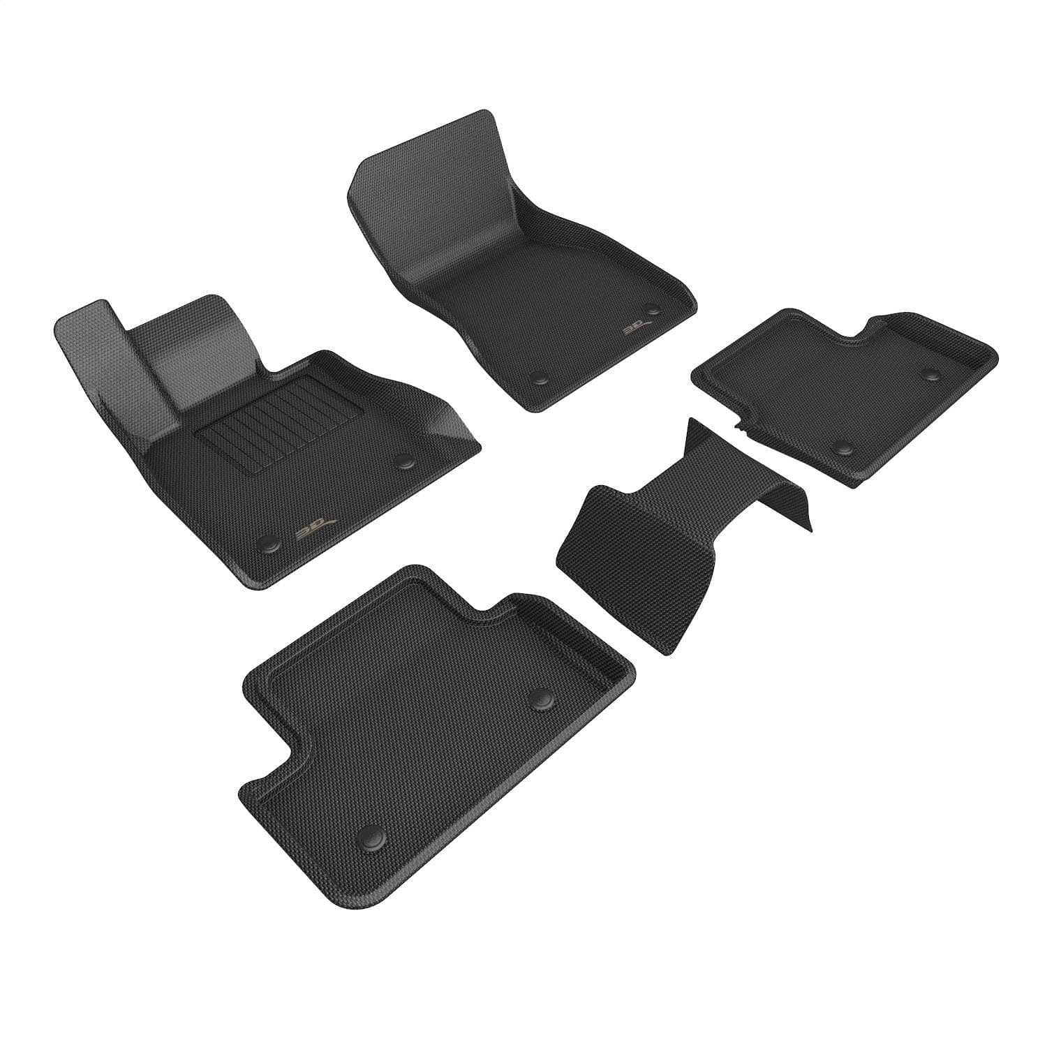 3D MAXpider - L1BM15401509 - Front and Rear - Floor Mat Set image 1