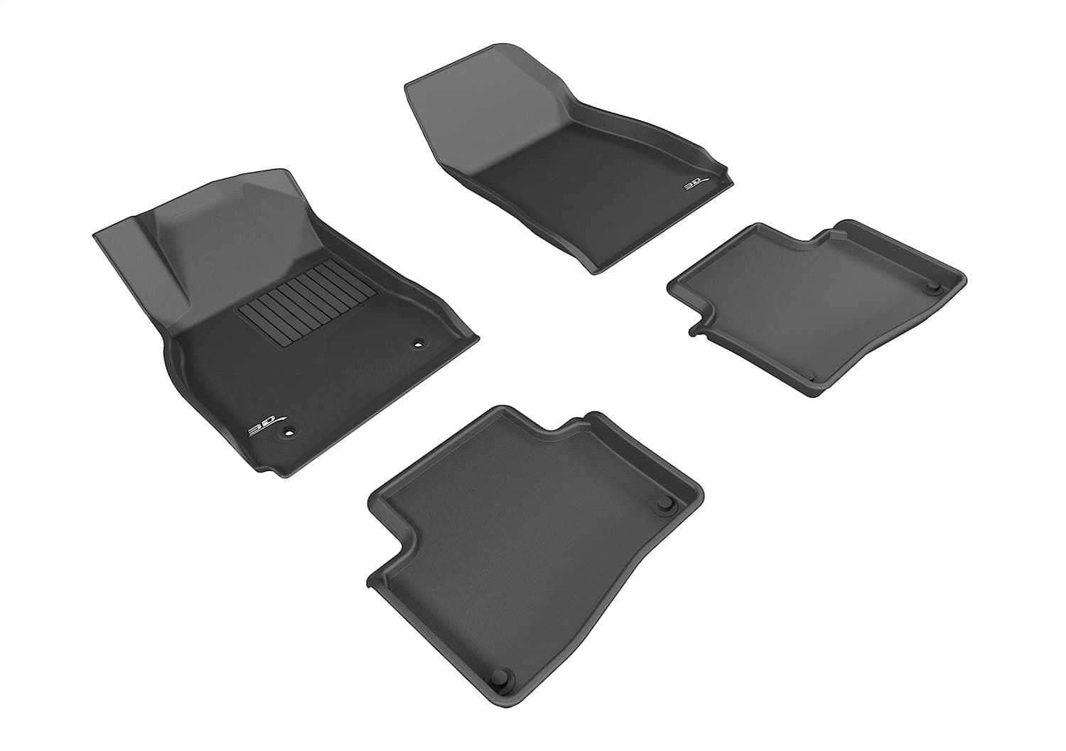 3D MAXpider - L1CD01101509 - Front and Rear - Floor Mat Set image 1