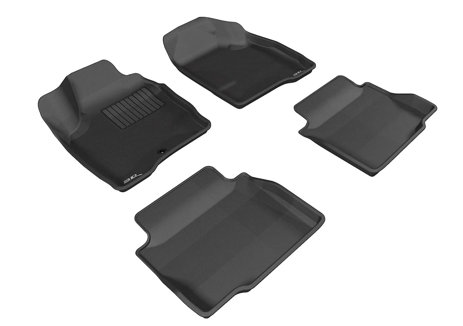 3D MAXpider - L1CH04301509 - Front and Rear - Floor Mat Set image 1