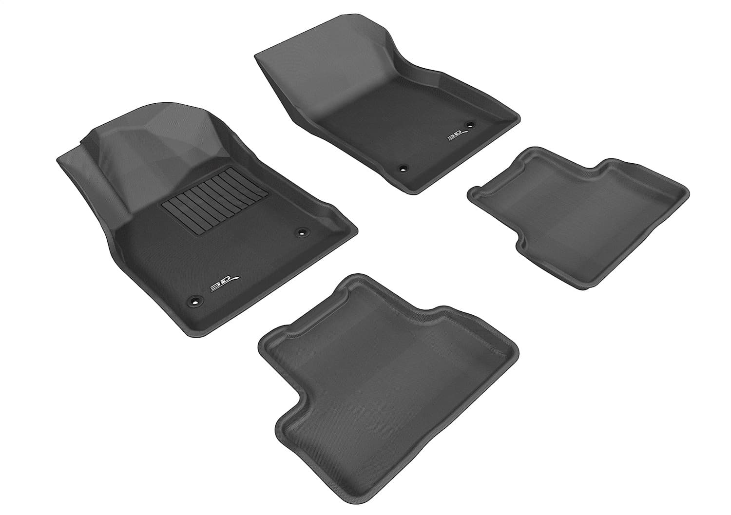 3D MAXpider - L1CH04401509 - Front and Rear - Floor Mat Set image 1
