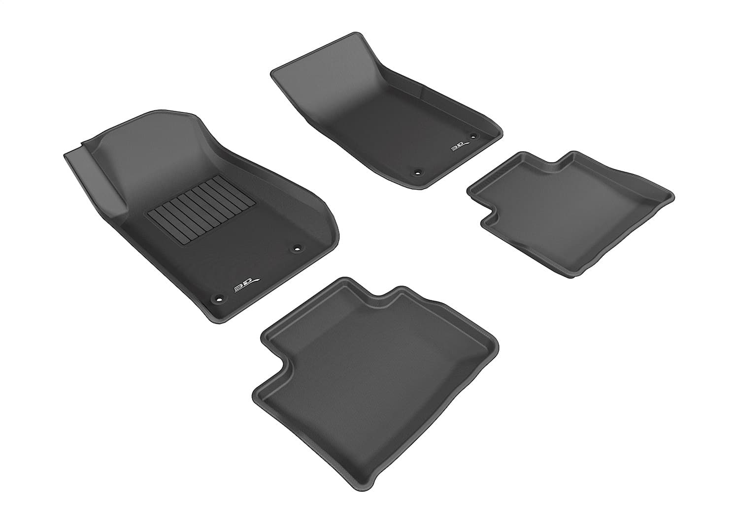 3D MAXpider - L1CH06401509 - Front and Rear - Floor Mat Set image 1