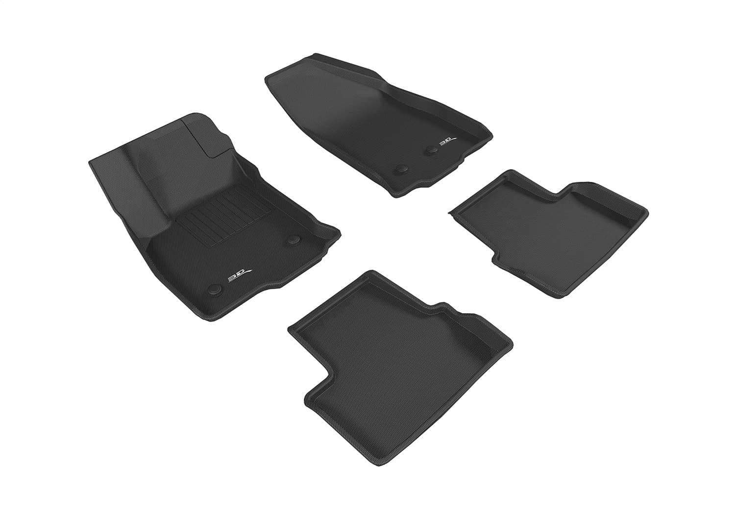 3D MAXpider - L1CH07901509 - Front and Rear - Floor Mat Set image 1