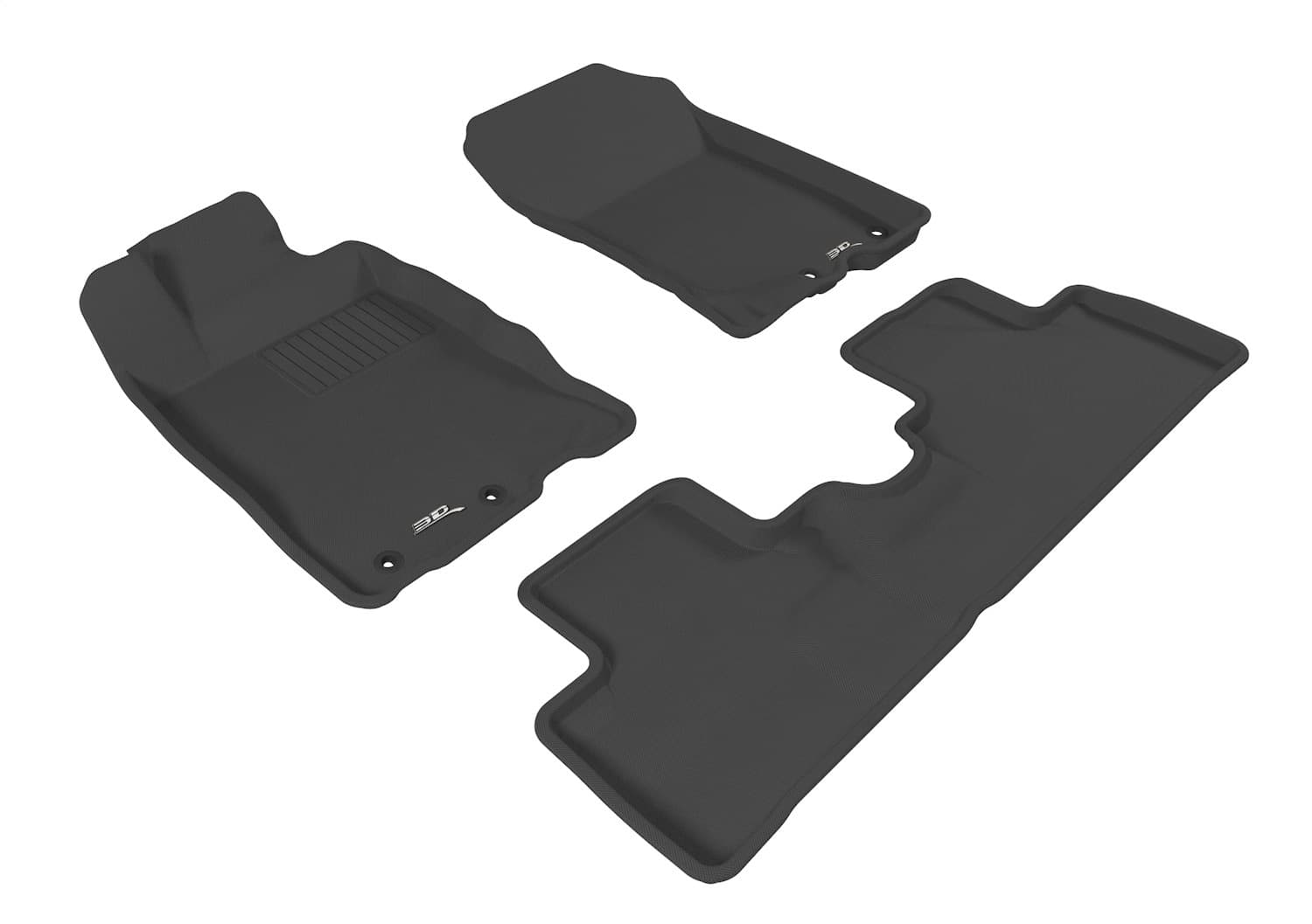 3D MAXpider - L1HD02301509 - Front and Rear - Floor Mat Set image 1