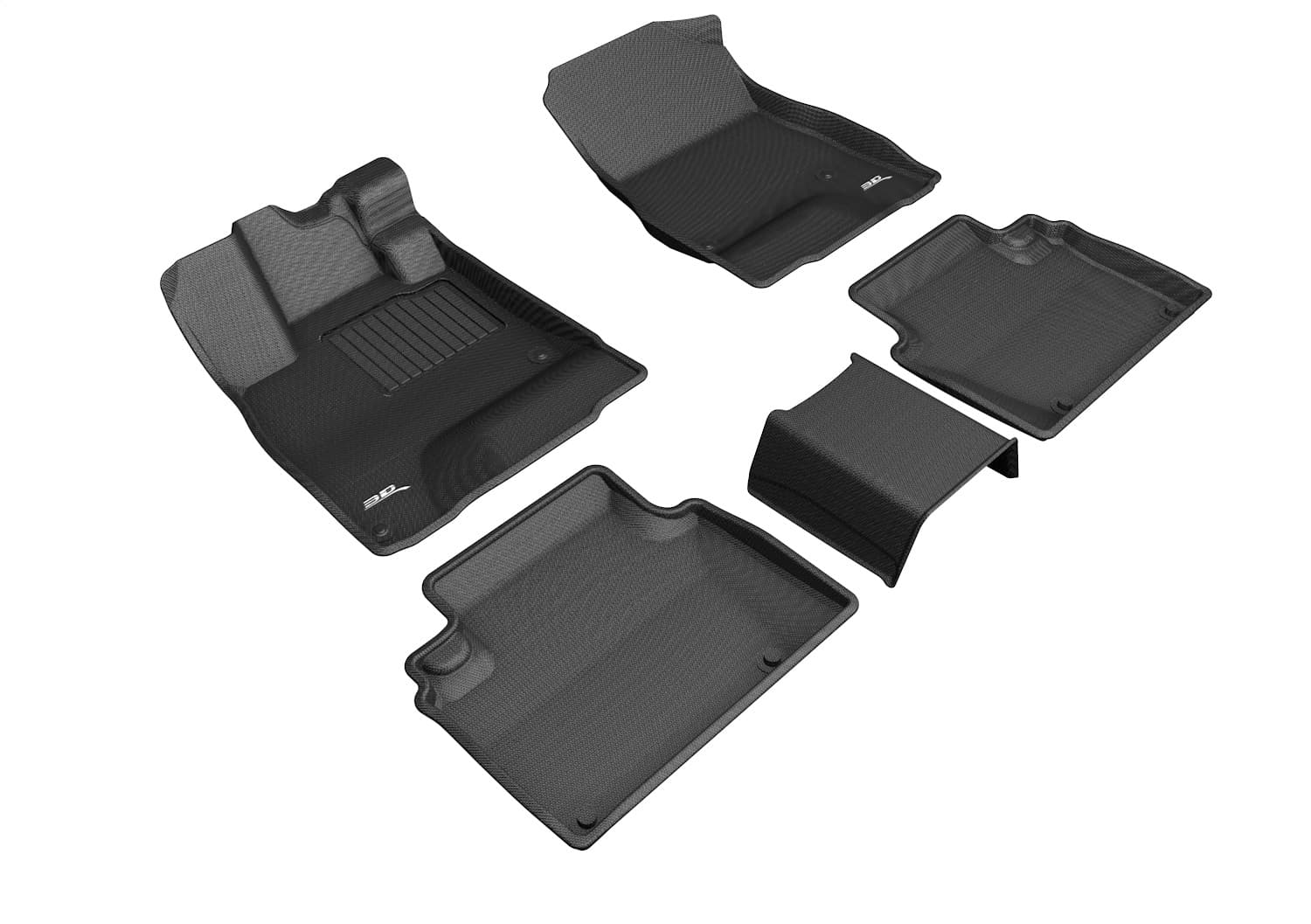 3D MAXpider - L1HD10001509 - Front and Rear - Floor Mat Set image 1